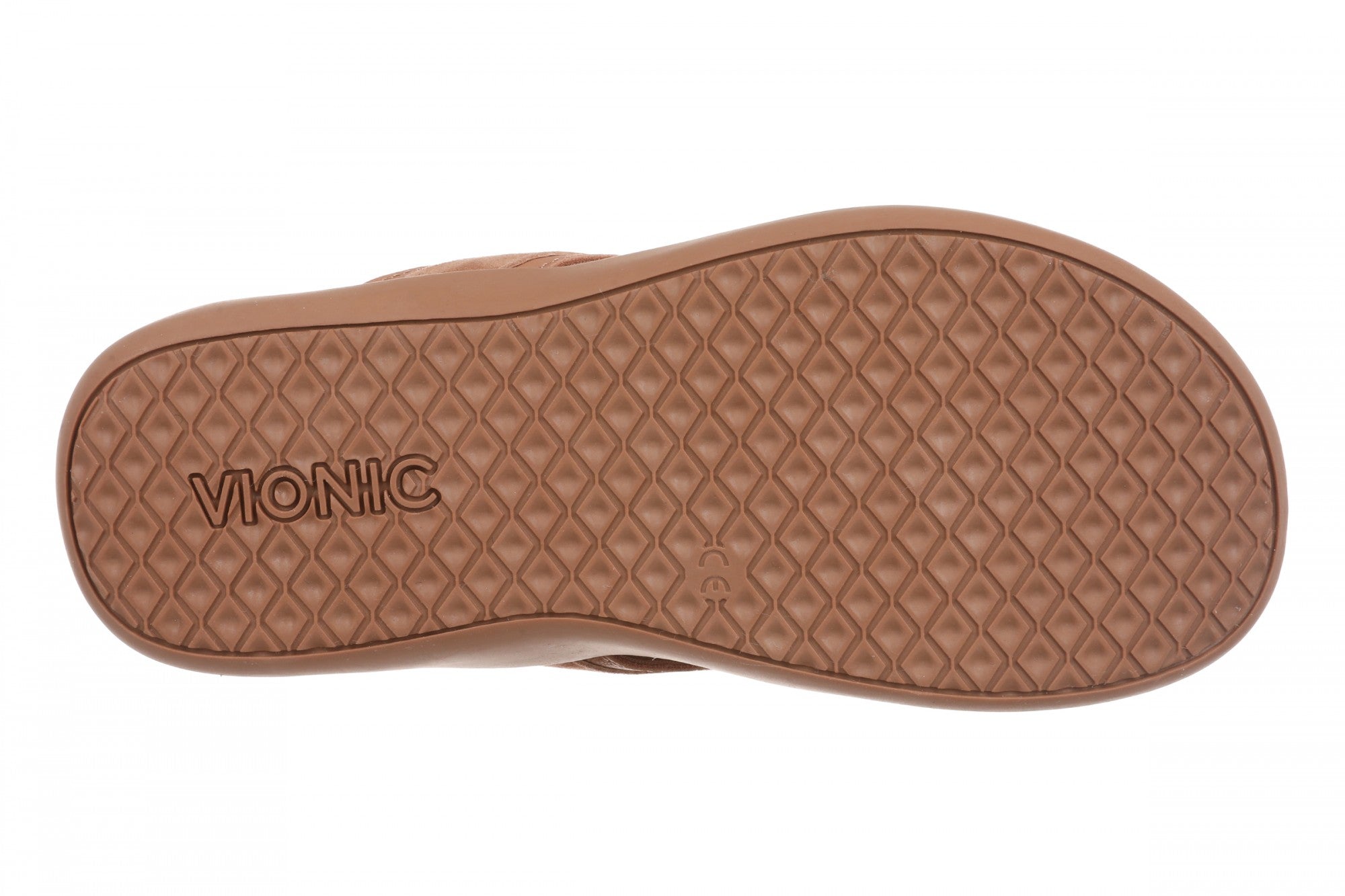 Vionic Tide 2.0 Women's Comfort Orthotic Arch Support Thong Sandal - Mocha Mousse - Bottom