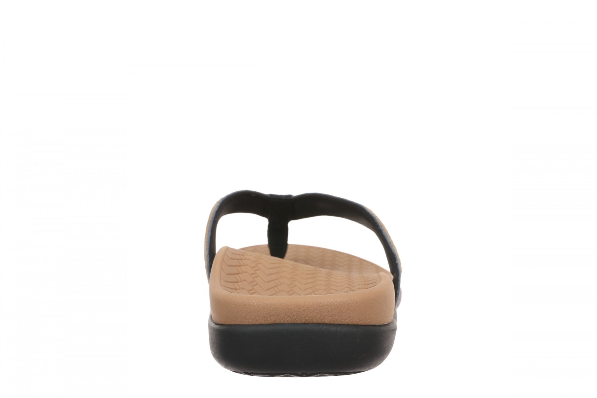 Vionic Tide 2.0 Women's Comfort Orthotic Arch Support Thong Sandal - Black/leopard - Back