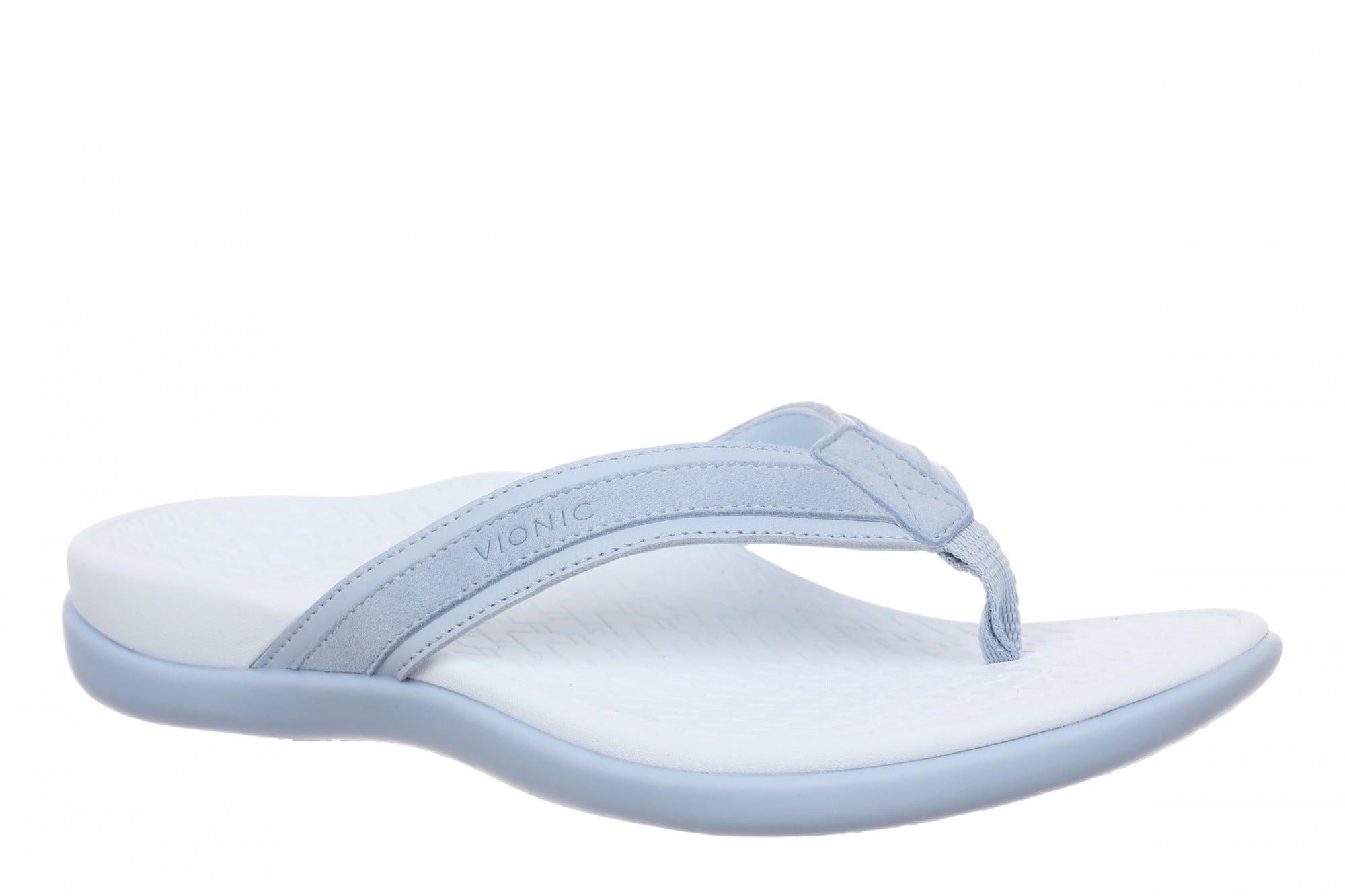 Vionic Tide 2.0 Women's Comfort Orthotic Arch Support Thong Sandal - Chambray Blue - Angle main