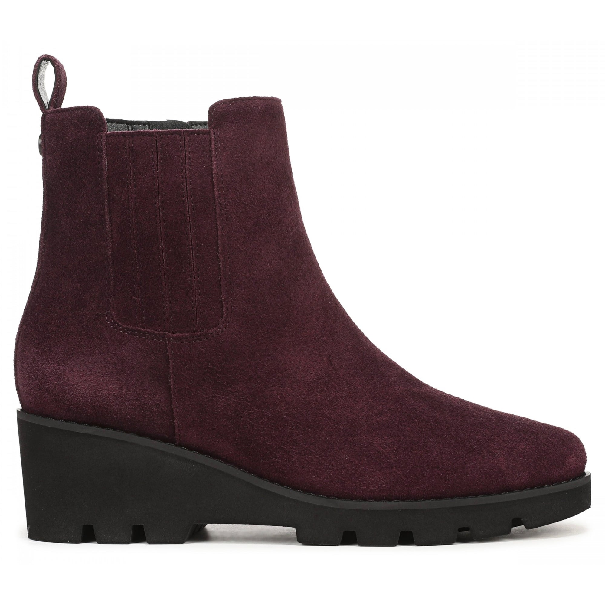 Vionic Aria 2.0 Women's Chelsea Boots - Mulled Wine - Side