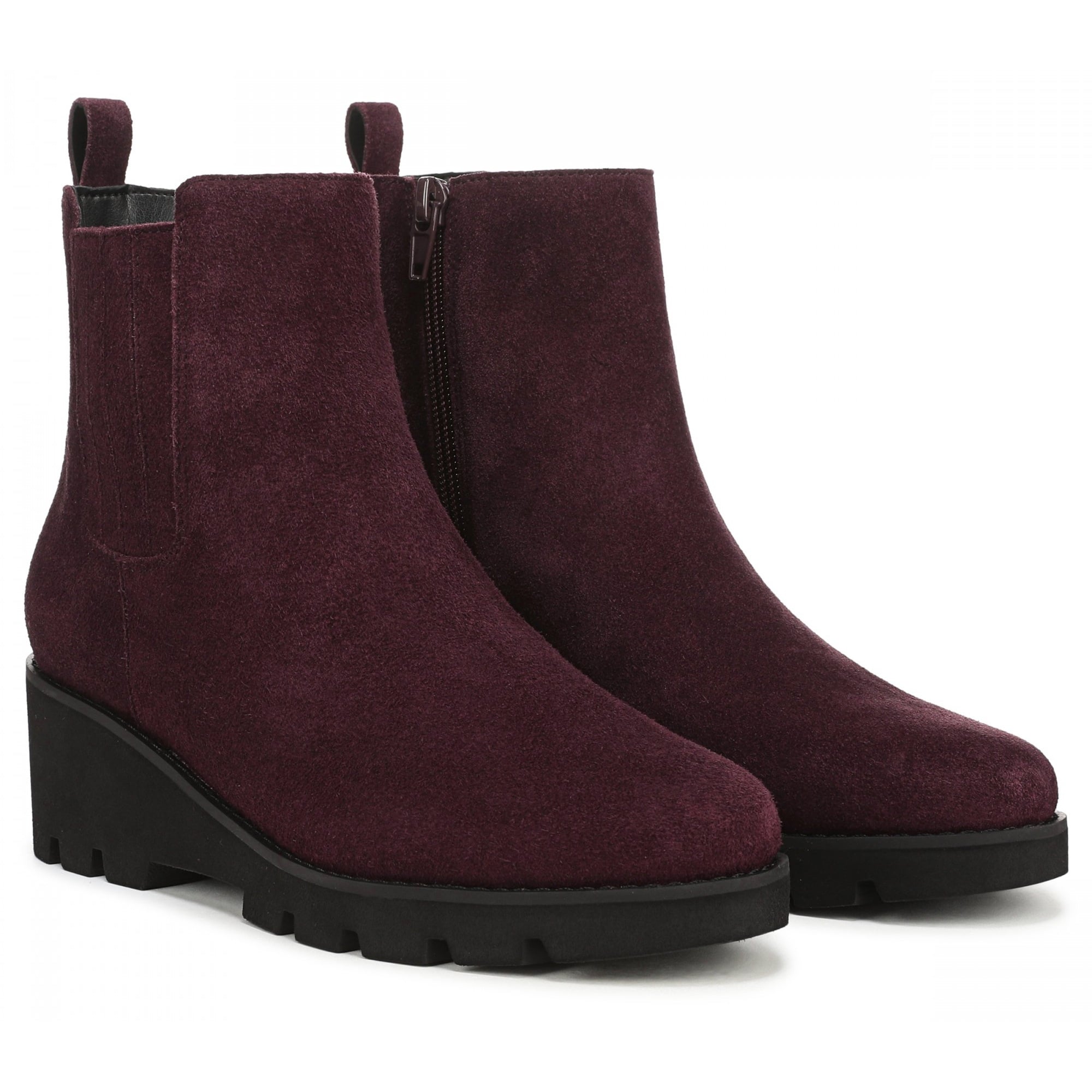 Vionic Aria 2.0 Women's Chelsea Boots - Mulled Wine - Pair