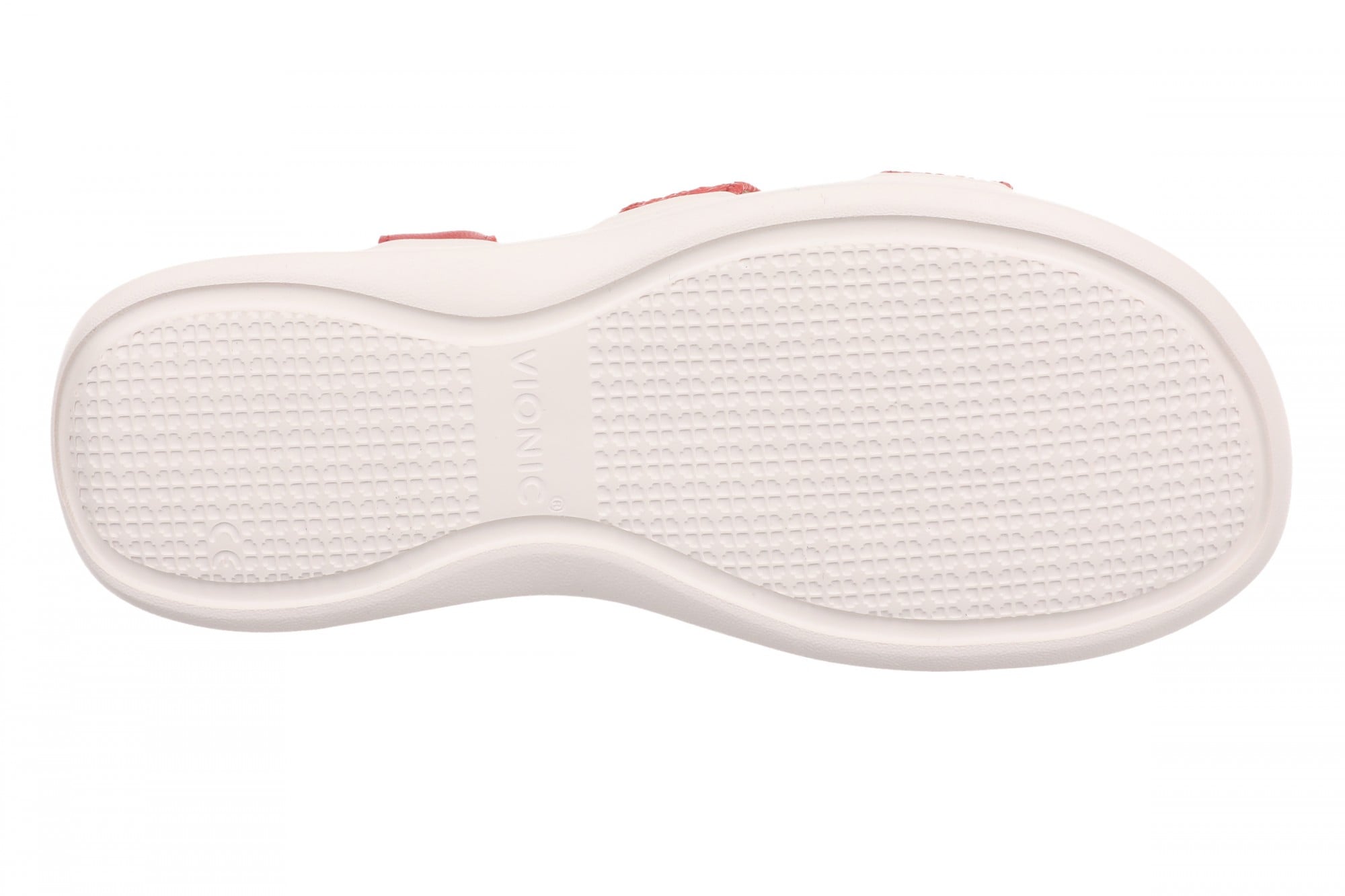 Vionic Sabrina Women's Wedge Sandals | Adjustable Straps & Arch Support - Varsity Red - Bottom