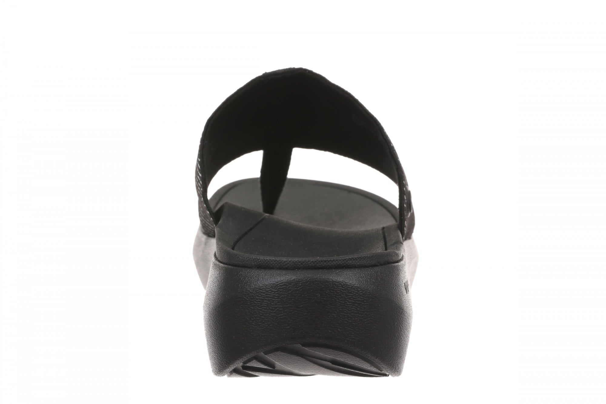 Vionic Aqua Women's Arch Support Thong Sandal - Black - Back