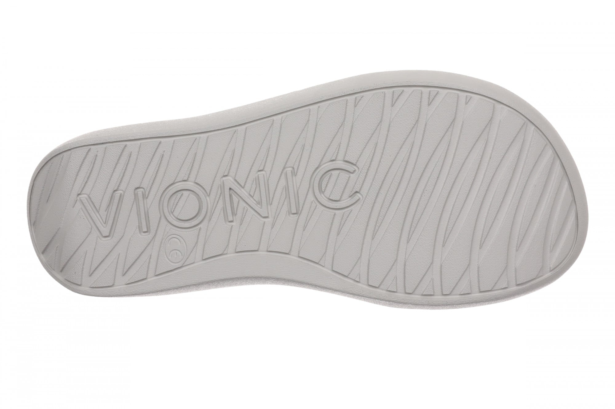 Vionic Aqua Women's Arch Support Thong Sandal - Paloma Grey - Bottom