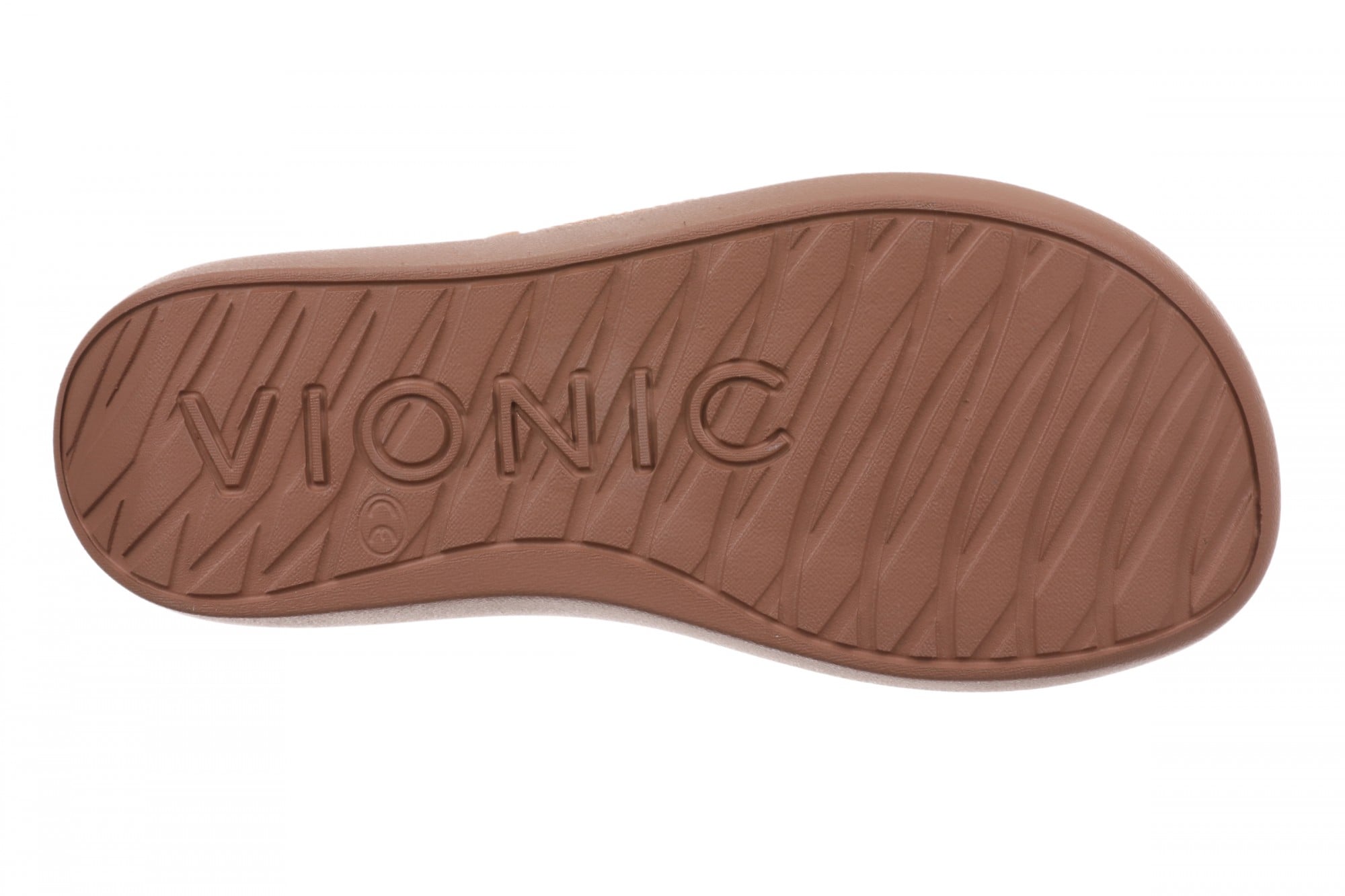 Vionic Aqua Women's Arch Support Thong Sandal - Mocha Mousse - Bottom