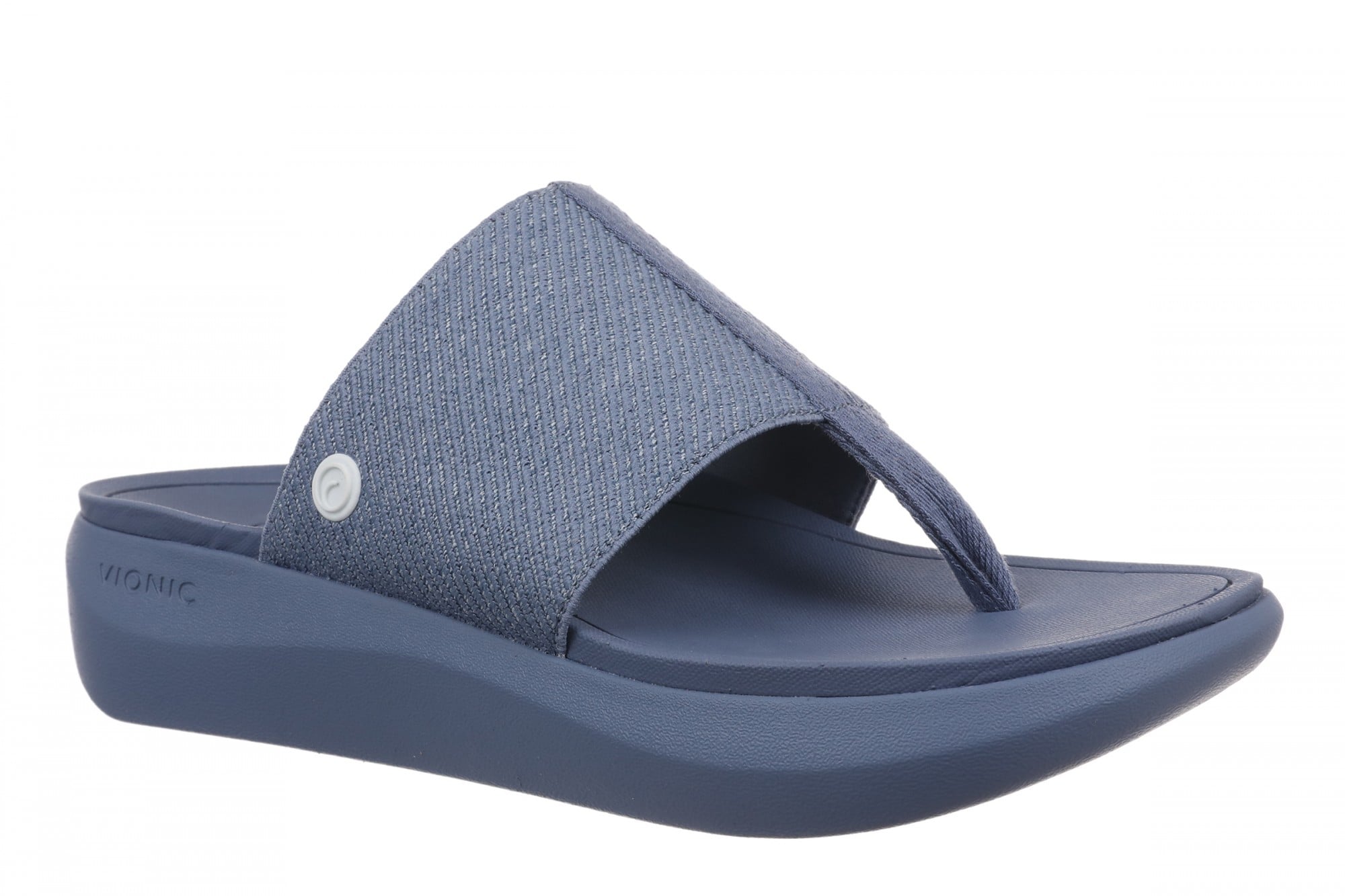 Vionic Aqua Women's Arch Support Thong Sandal - Pacific Blue - Angle main
