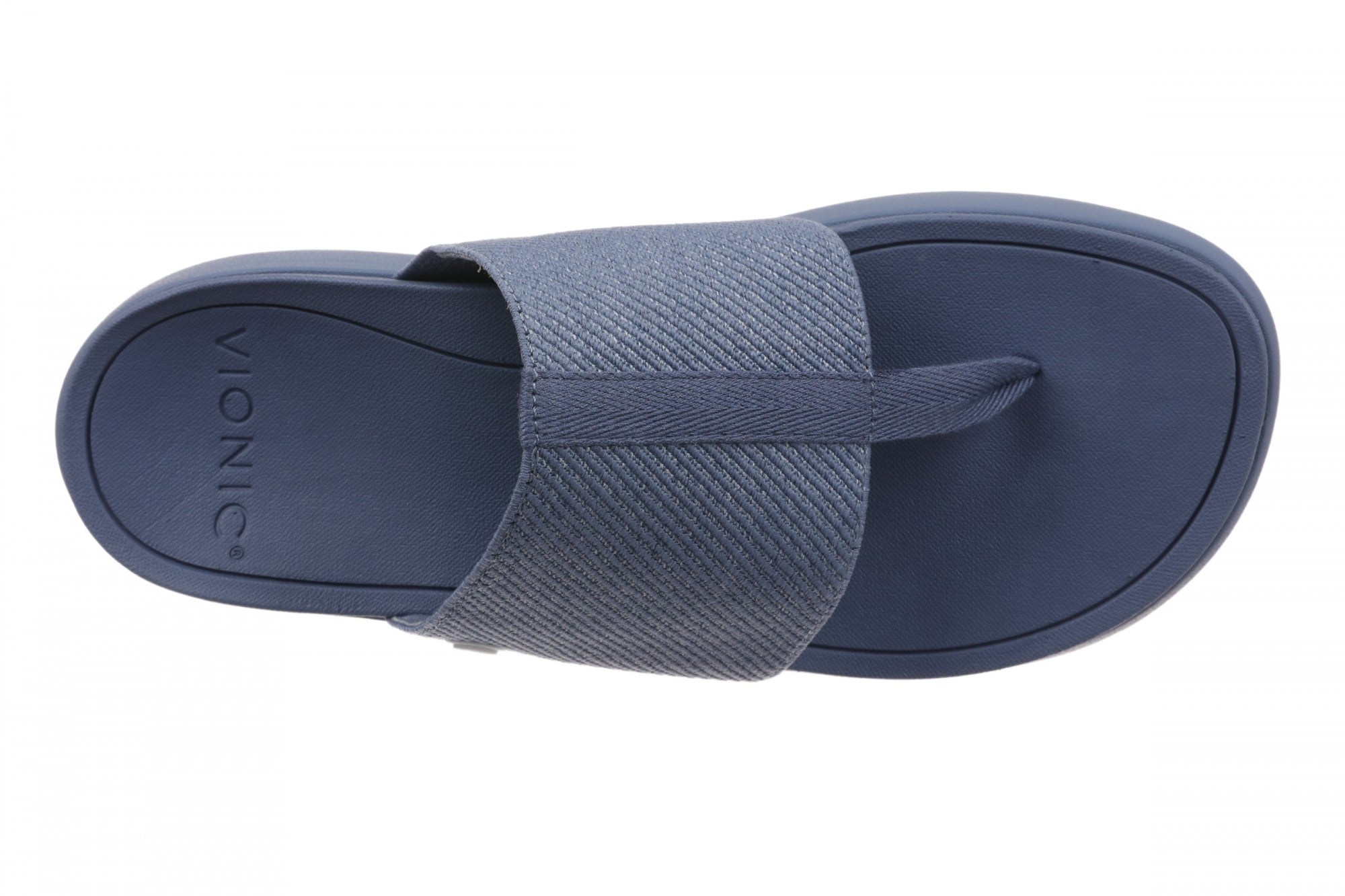 Vionic Aqua Women's Arch Support Thong Sandal - Pacific Blue - Top