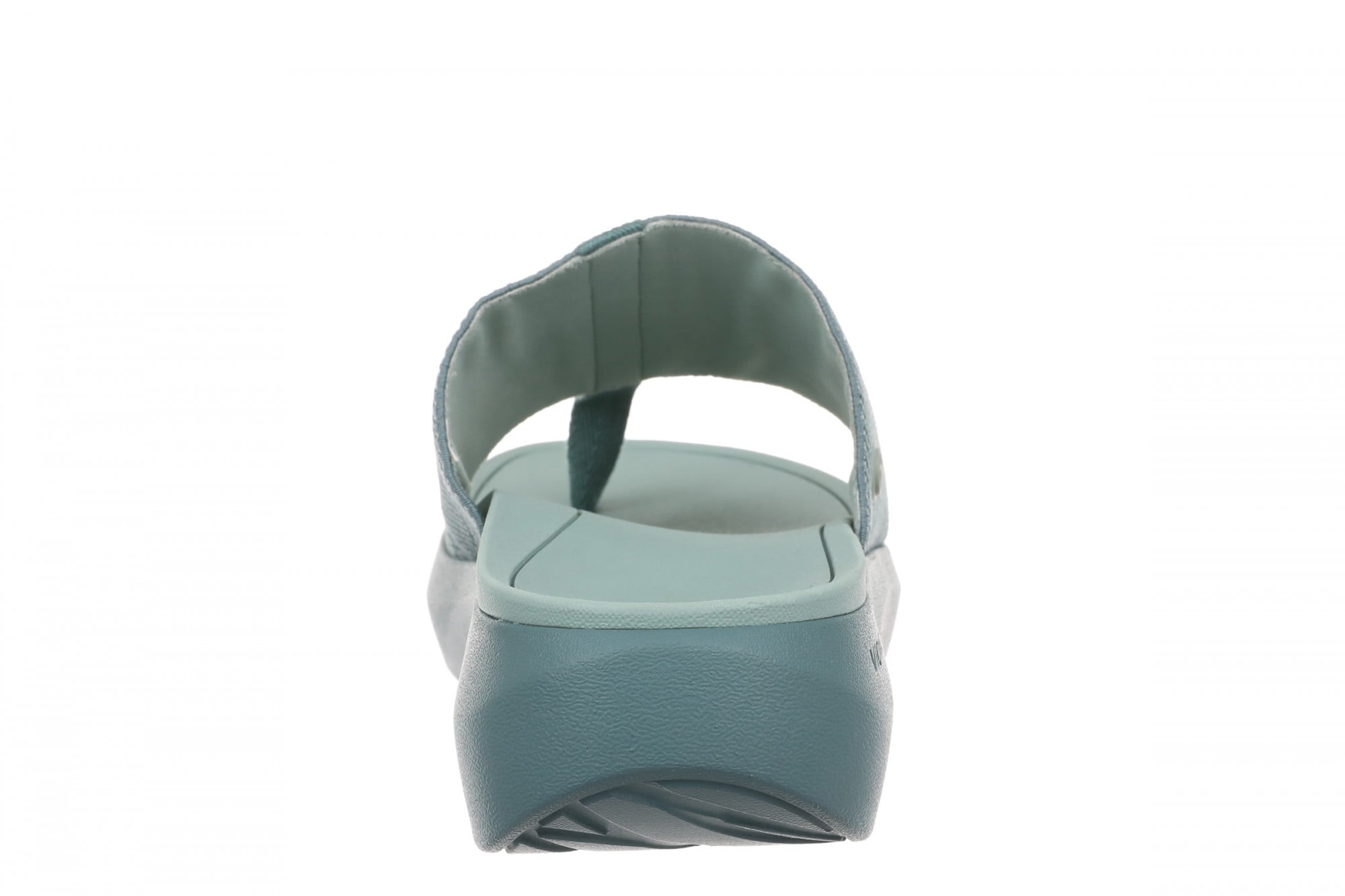 Vionic Aqua Women's Arch Support Thong Sandal - Bodega Blue - Back