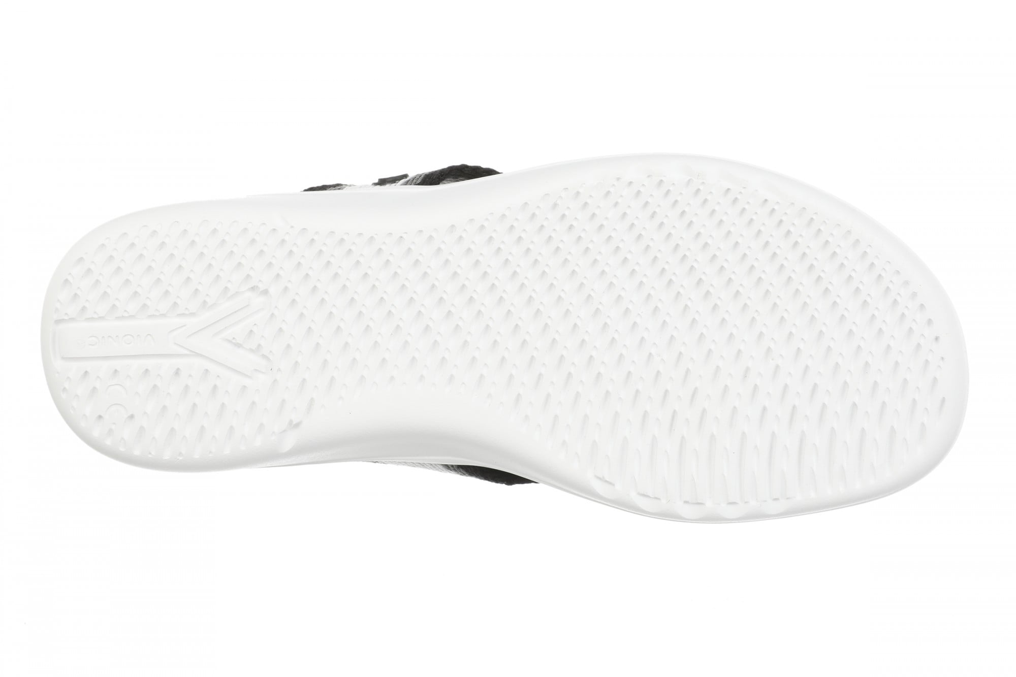 Vionic Indigo Arch Support Women's Thong Beach Sandal - Black Multi - Bottom
