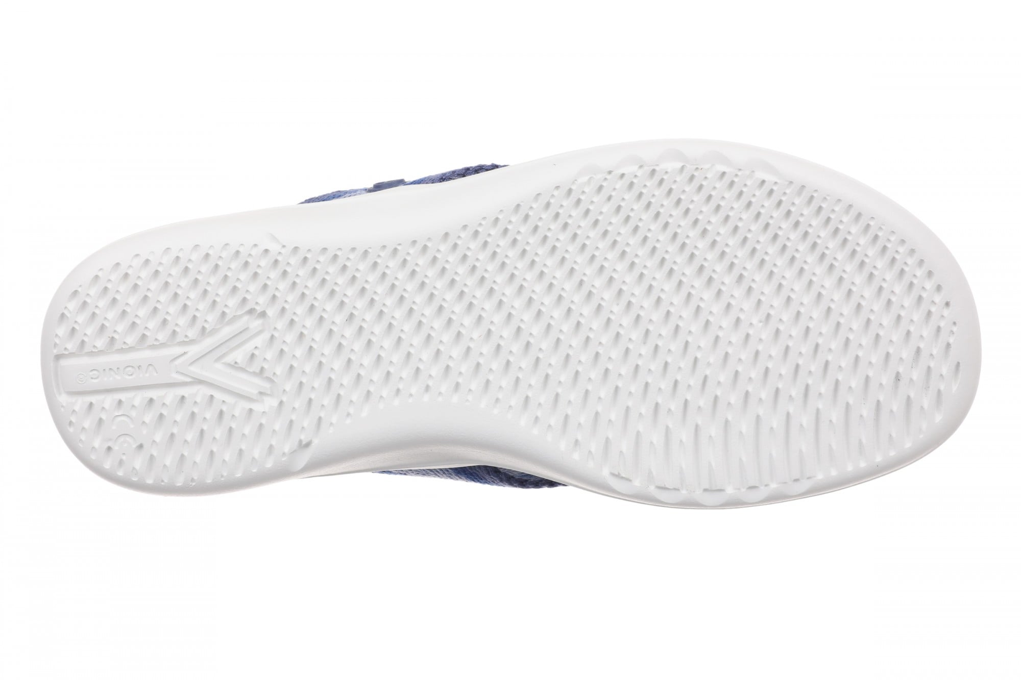 Vionic Indigo Arch Support Women's Thong Beach Sandal - Marlin Blue Multi - Bottom