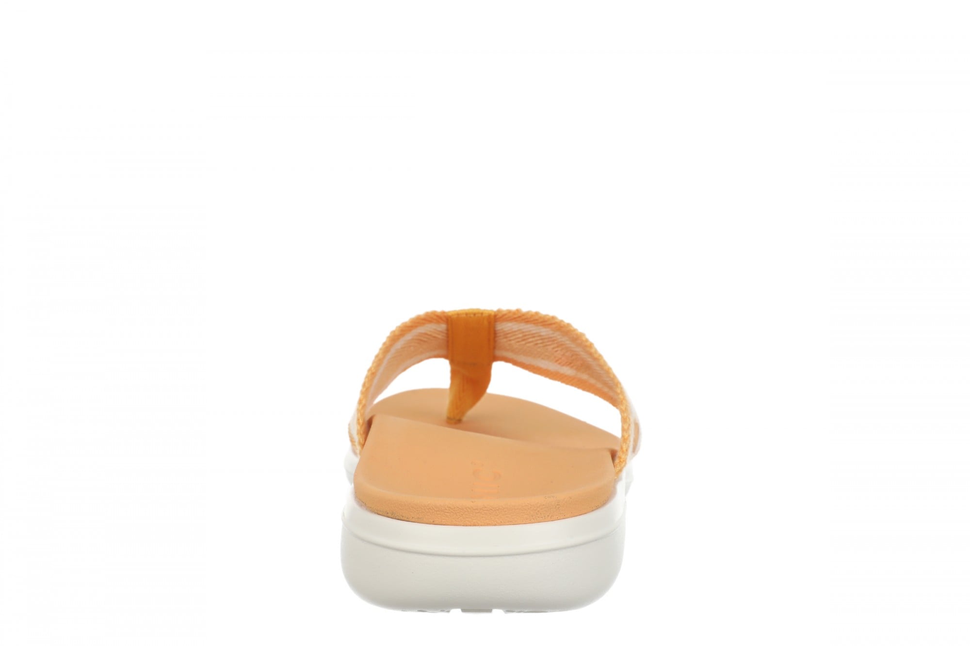 Vionic Indigo Arch Support Women's Thong Beach Sandal - Amber Yellow Multi - Back