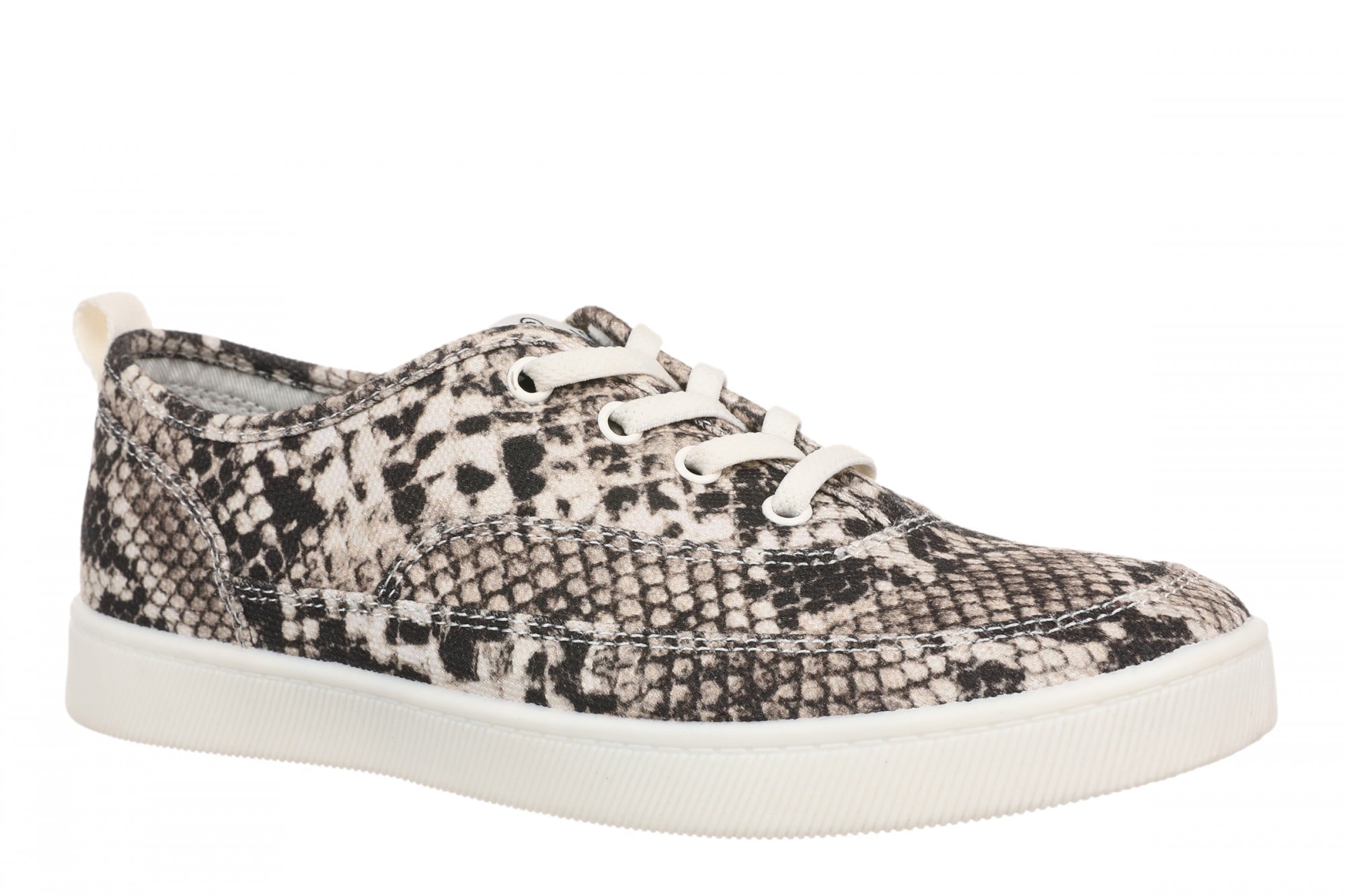 Vionic Cyan Women's Comfort Arch Support Lace-Up Sneaker - Ivory/black Multi - Angle main
