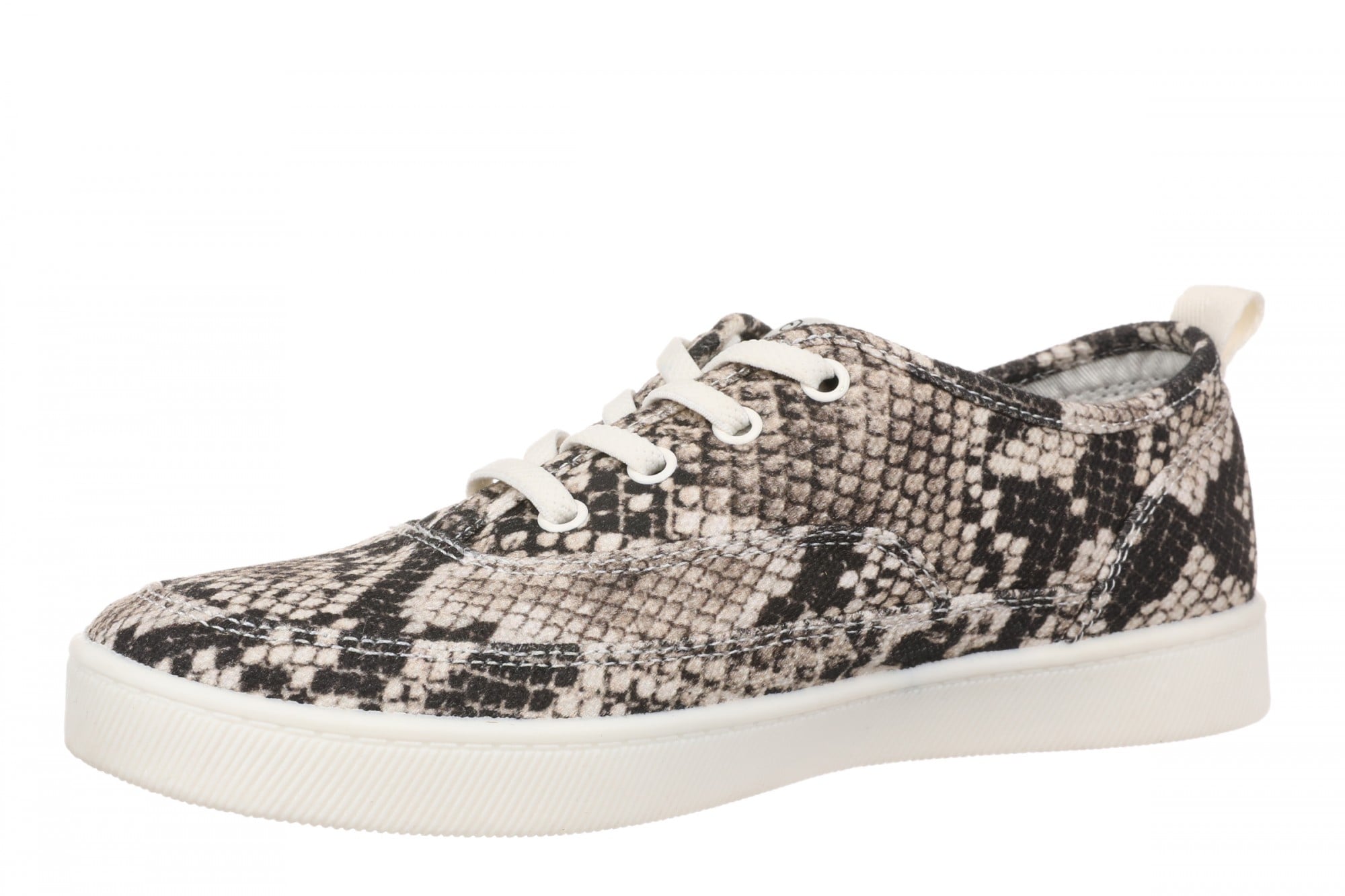 Vionic Cyan Women's Comfort Arch Support Lace-Up Sneaker - Ivory/black Multi - Left angle
