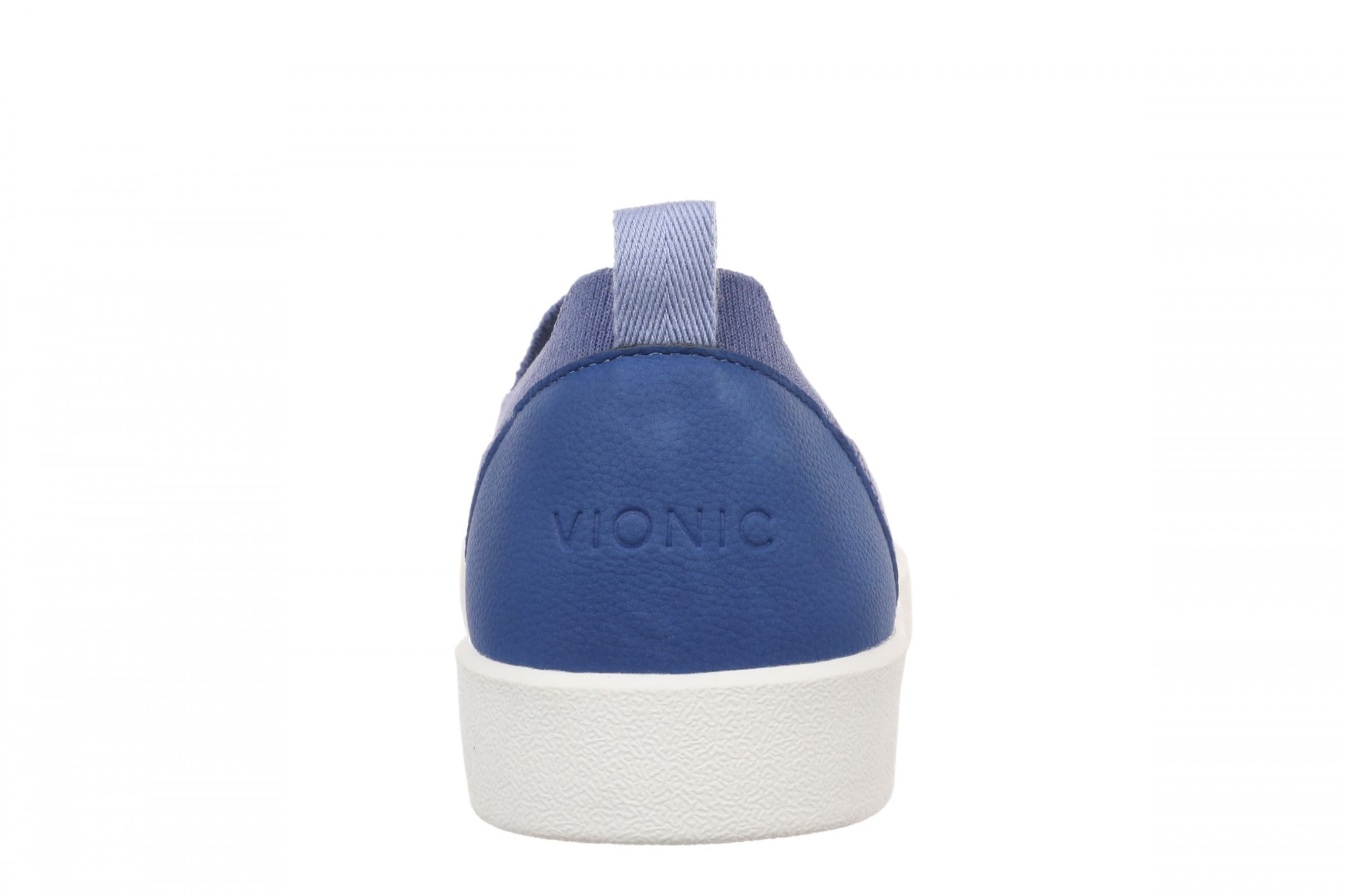 Vionic Elda Women's Knit Arch Support Walking Shoe - Marlin Blue - Back
