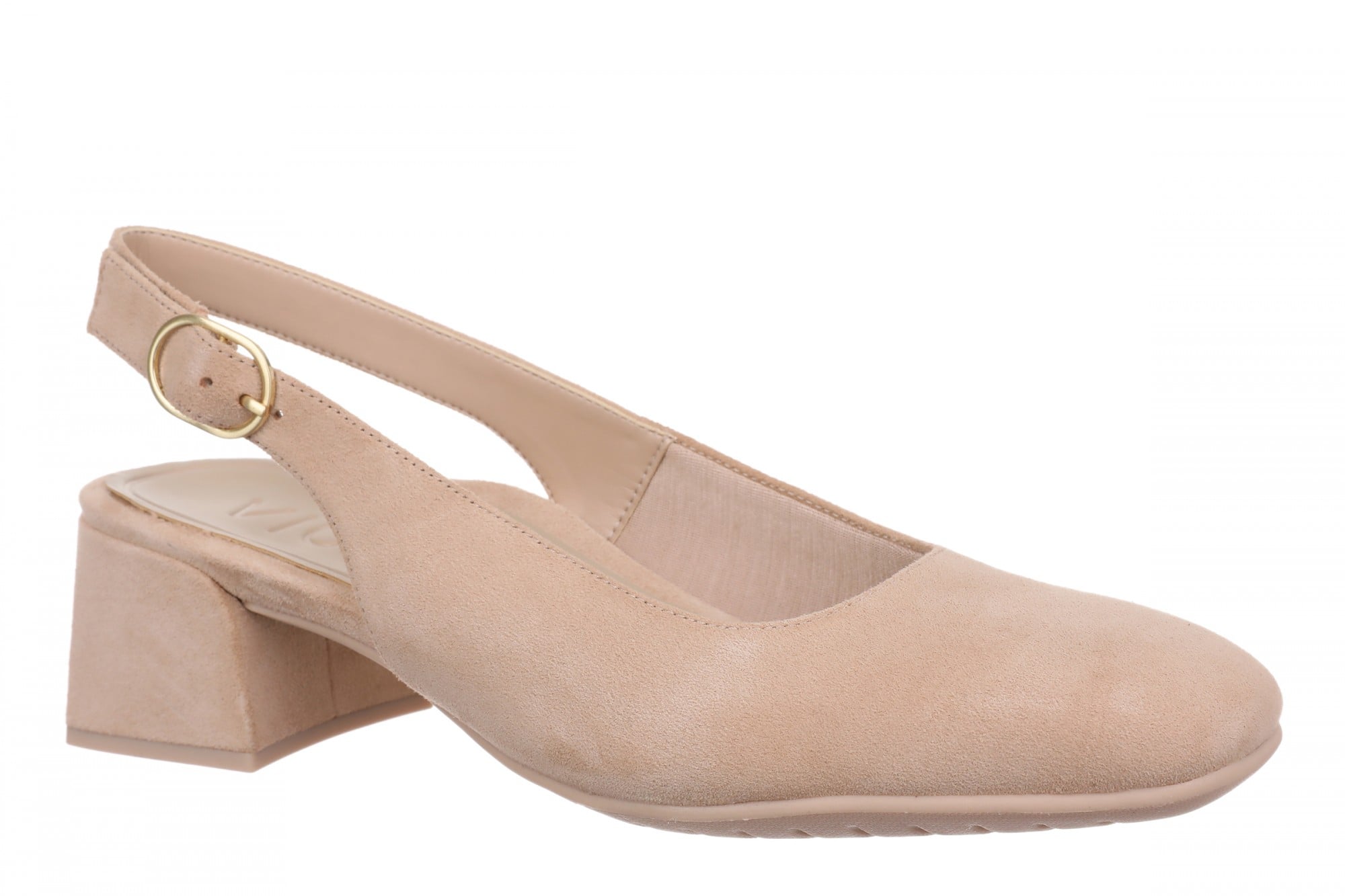 Vionic Reyes Women's Supportive Comfort Slingback Pump with Arch Support in Rugby Tan