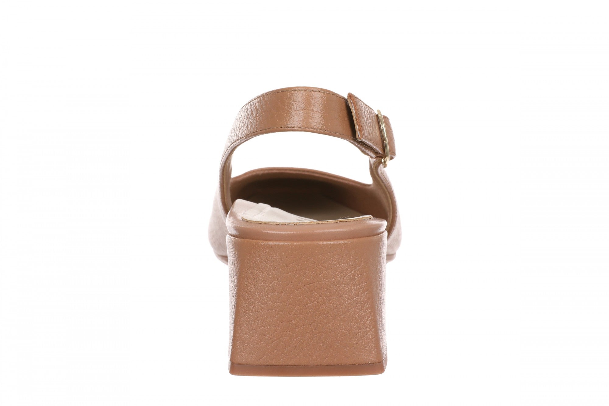 Vionic Reyes Women's Supportive Comfort Slingback Pump with Arch Support - Mocha Mousse - Back