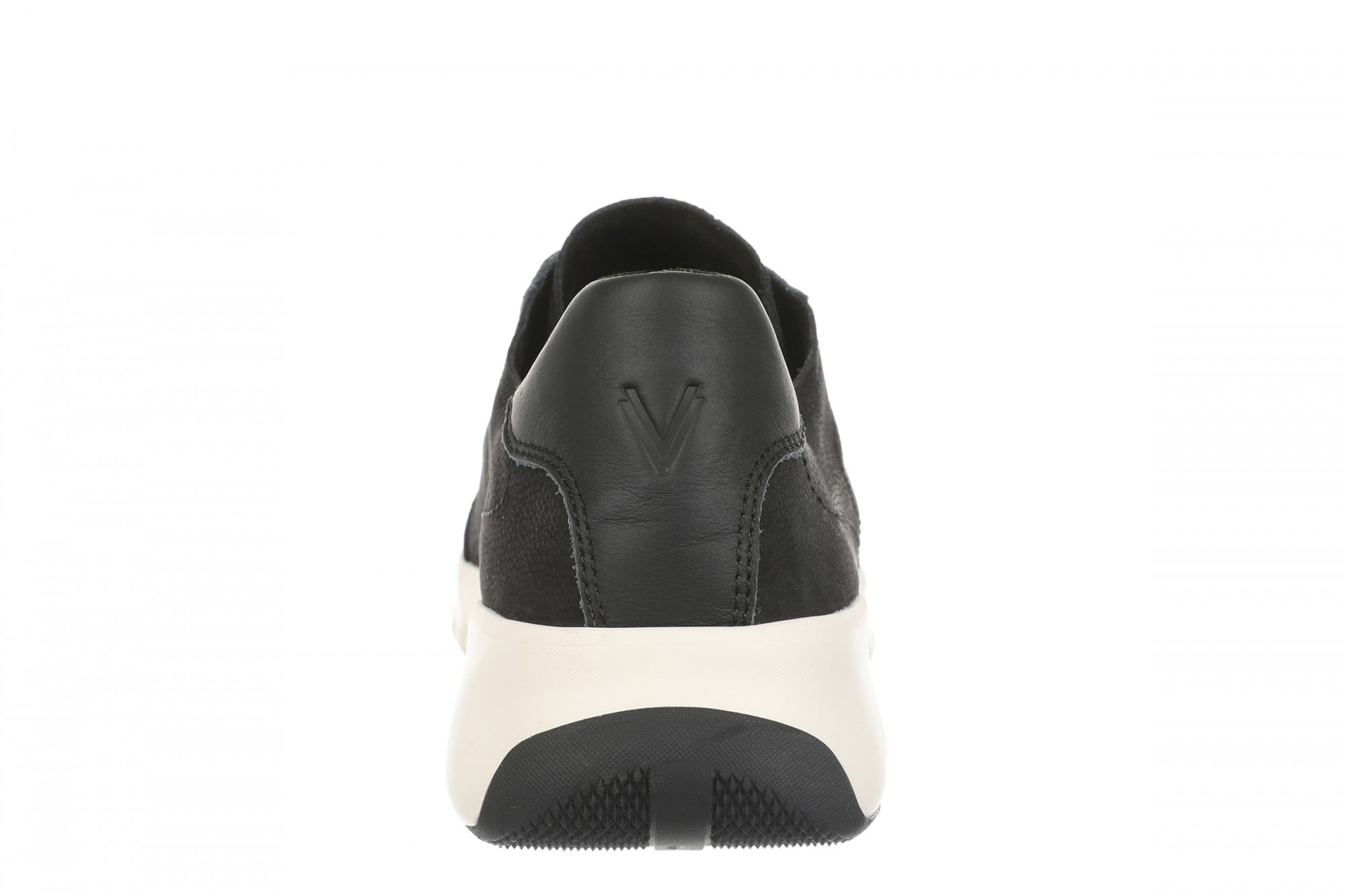 Vionic Uptown Sneaker - Women's Orthotic Arch Support Comfort Lace-Up Shoes - Black - Back