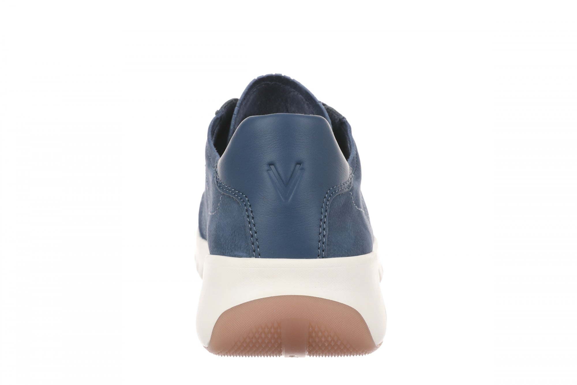Vionic Uptown Sneaker - Women's Orthotic Arch Support Comfort Lace-Up Shoes - Dark Denim - Back