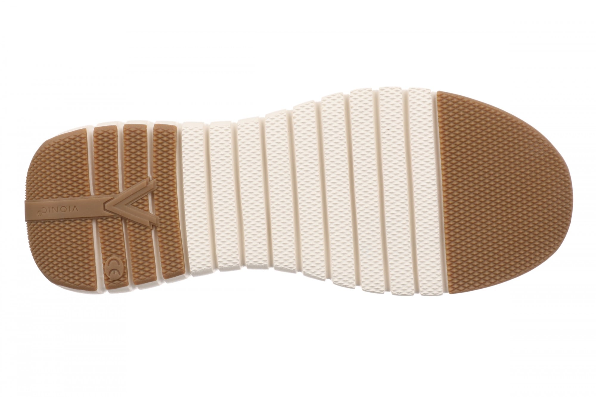 Vionic Uptown Sneaker - Women's Orthotic Arch Support Comfort Lace-Up Shoes - Desert Sand - Lifestyle