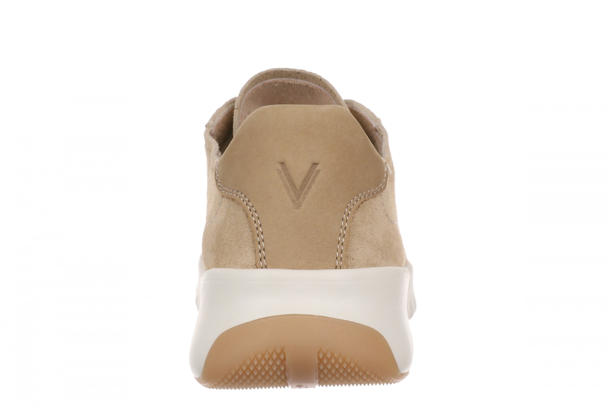 Vionic Uptown Sneaker - Women's Orthotic Arch Support Comfort Lace-Up Shoes - Caramel - Back