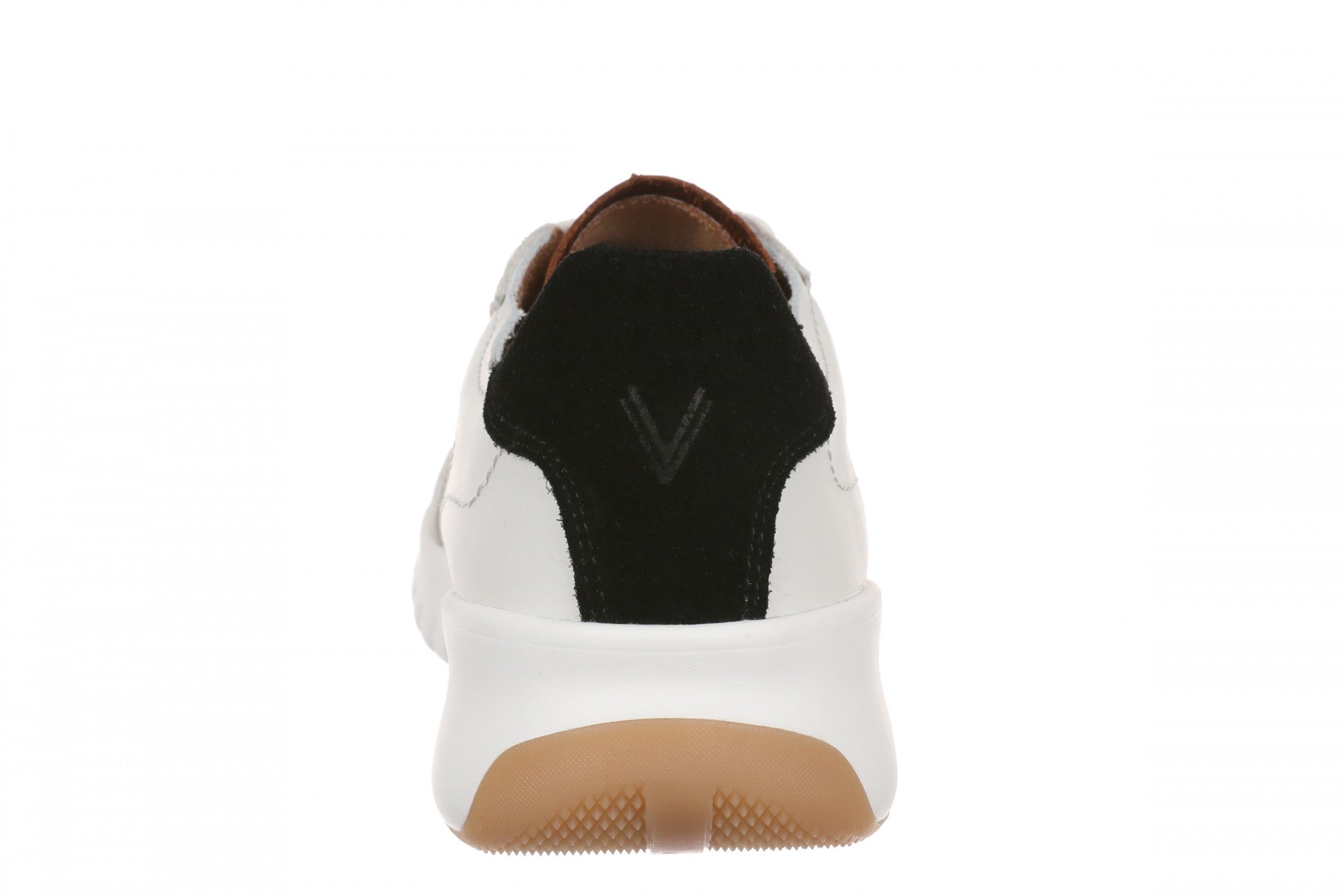 Vionic Uptown Sneaker - Women's Orthotic Arch Support Comfort Lace-Up Shoes - Dove Multi - Back