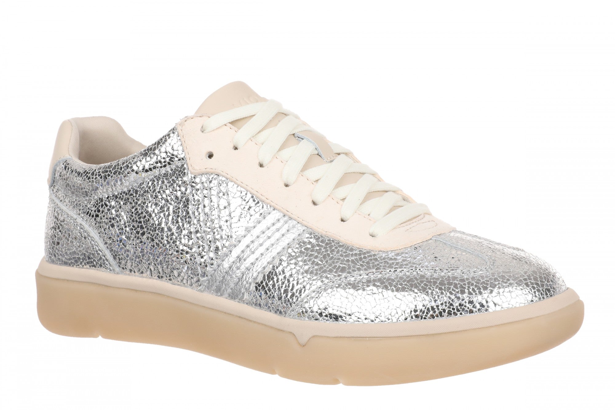 Vionic City Walk Women's Orthotic Arch Support Comfort Walking Sneaker in Silver