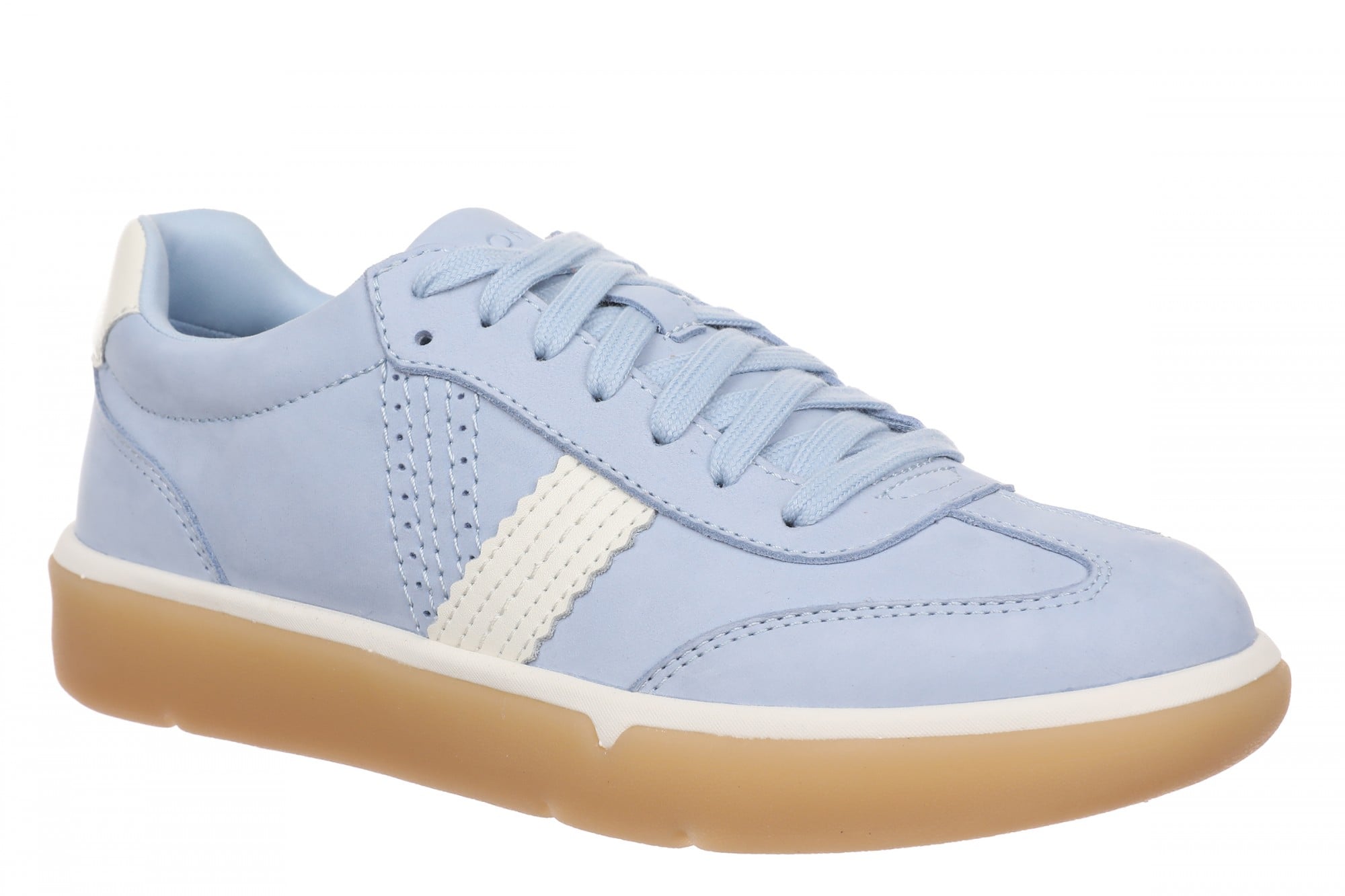 Vionic City Walk Women's Orthotic Arch Support Comfort Walking Sneaker - Chambray Blue - Angle main