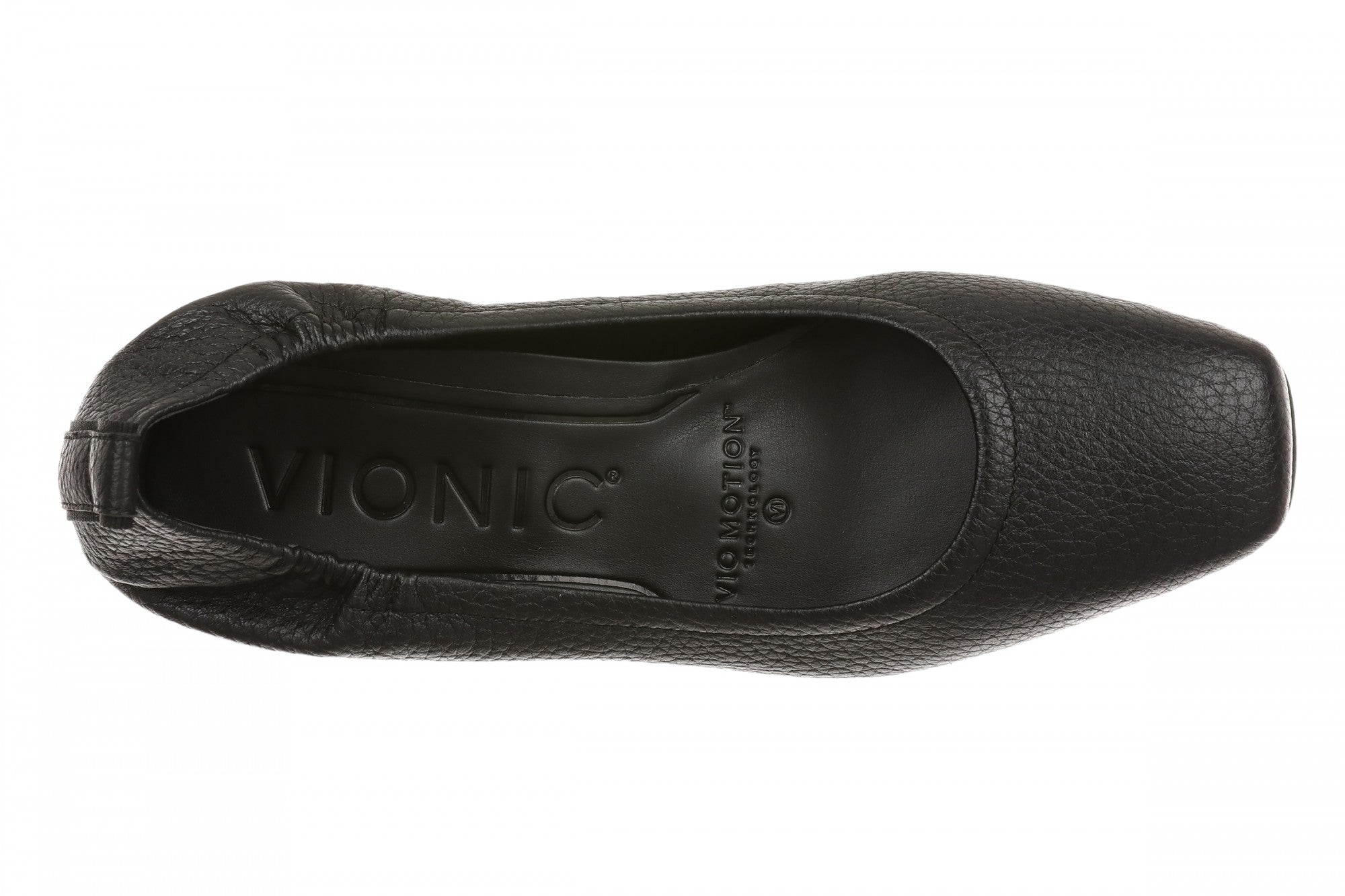 Vionic Ramona Comfort Arch Support Women's Pump Shoe - Black - Top