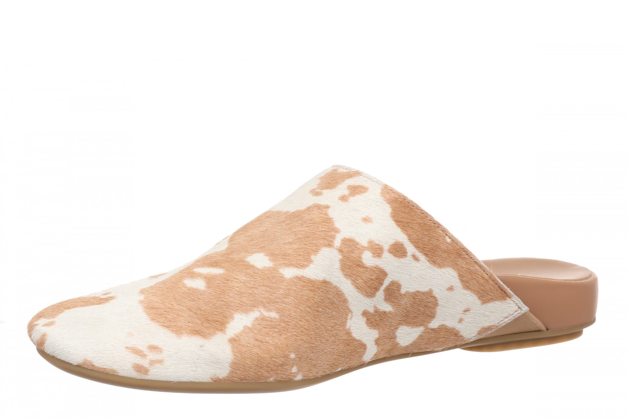 Vionic Opal Women's Orthotic Arch Support Comfort Slip-On Mule - Brown Multi - Left angle