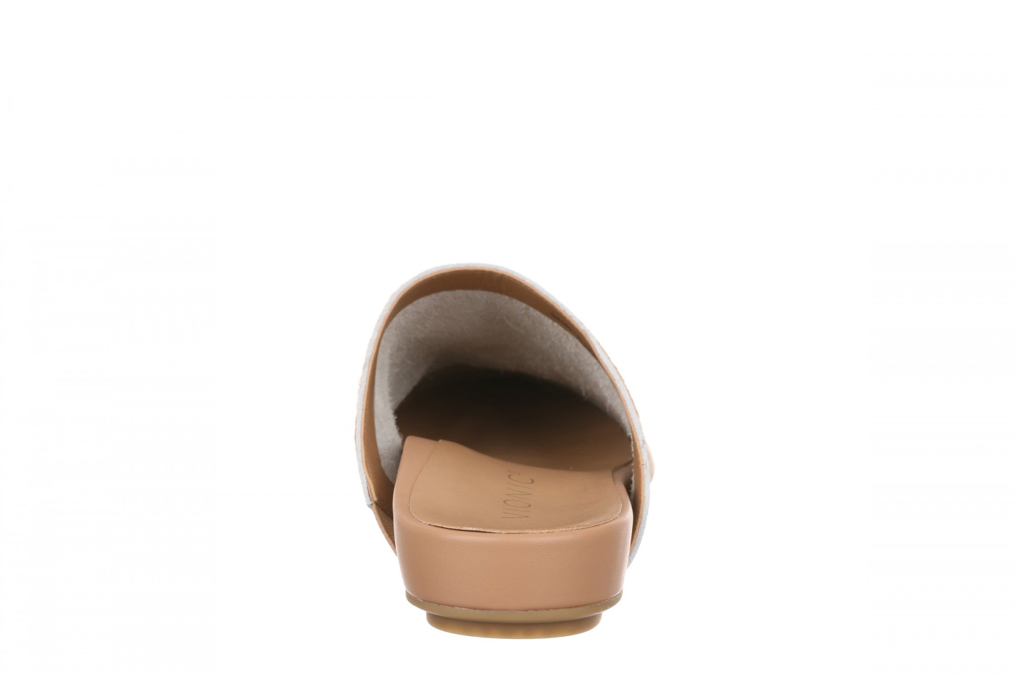 Vionic Opal Women's Orthotic Arch Support Comfort Slip-On Mule - Brown Multi - Back
