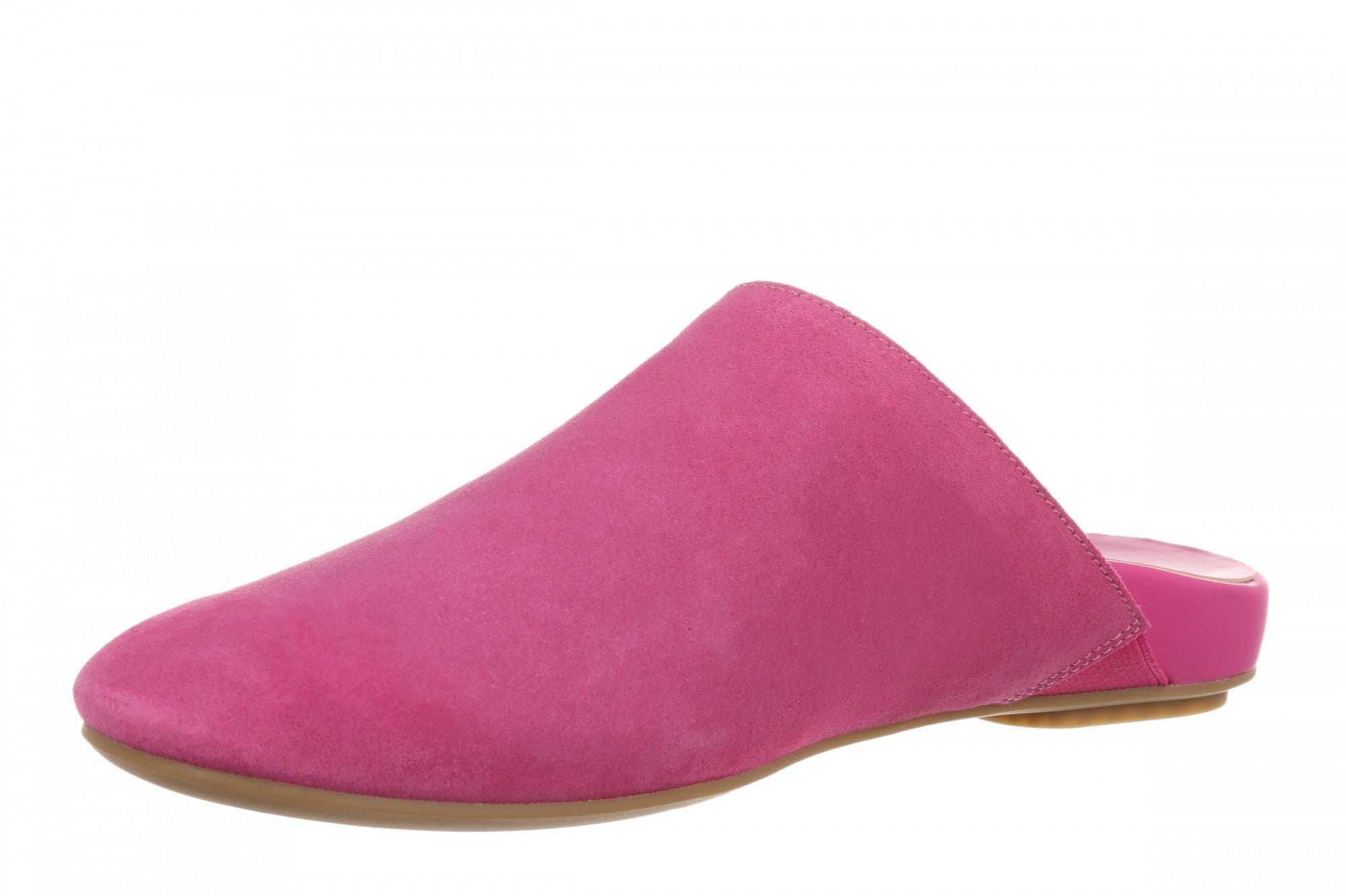 Vionic Opal Women's Orthotic Arch Support Comfort Slip-On Mule - Rose Violet - Left angle