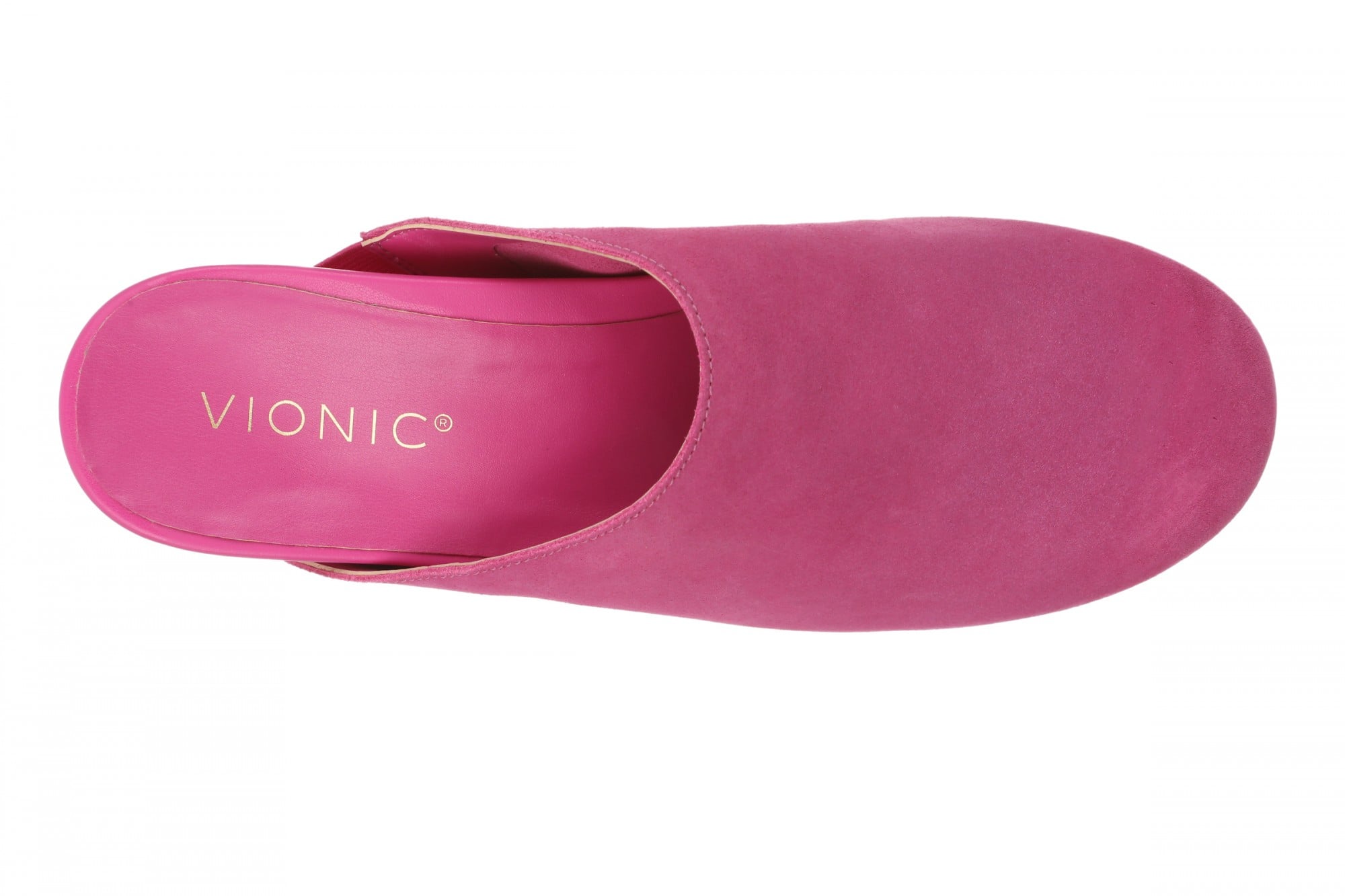 Vionic Opal Women's Orthotic Arch Support Comfort Slip-On Mule - Rose Violet - Top