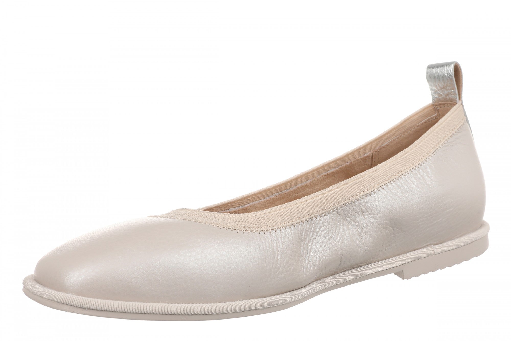 Vionic Caroll 2.0 Women's Elegant Orthotic Ballet Flat with Arch Support - Chateau Grey - Left angle