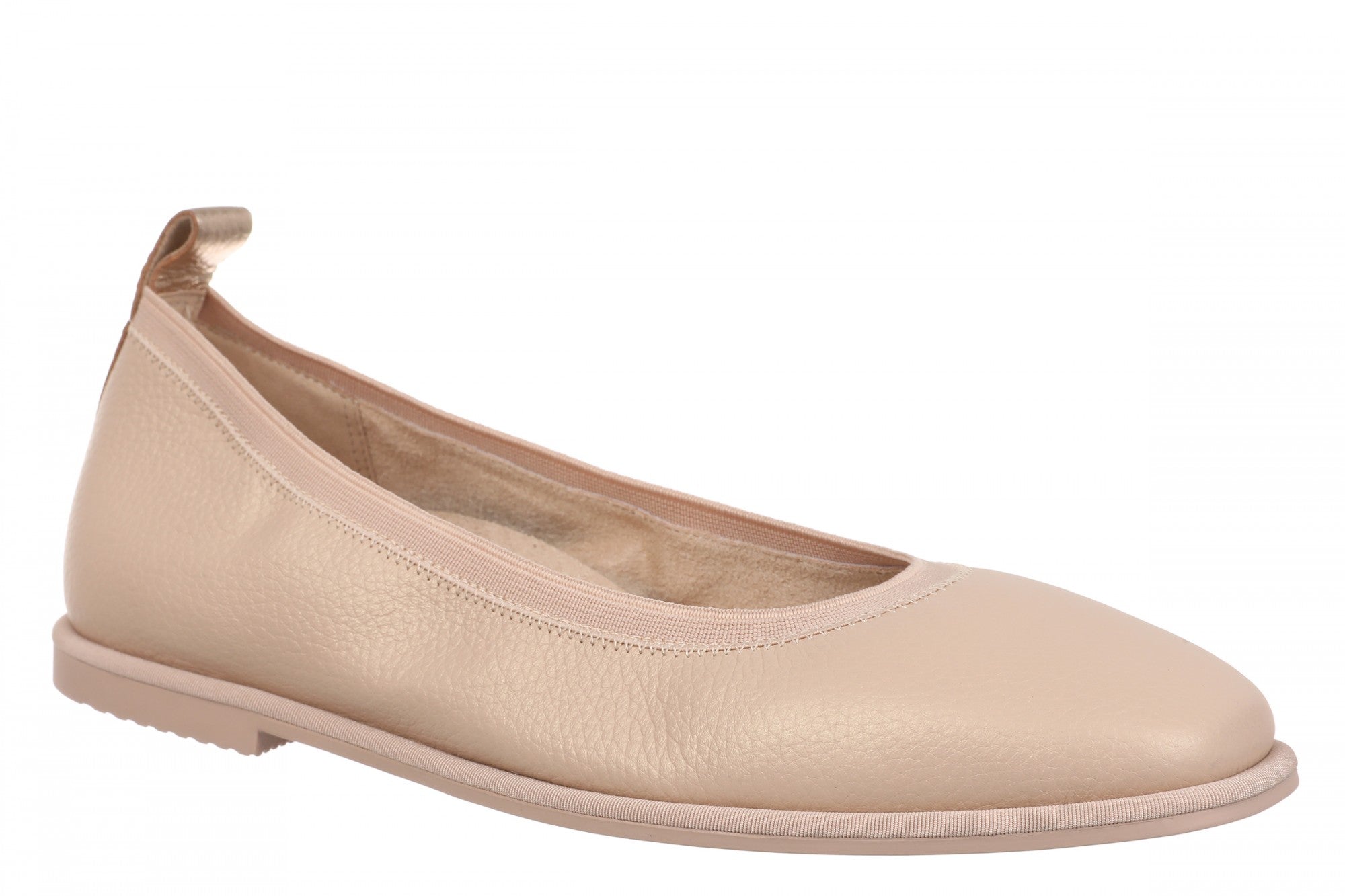 Vionic Caroll 2.0 Women's Elegant Orthotic Ballet Flat with Arch Support in Rugby Tan