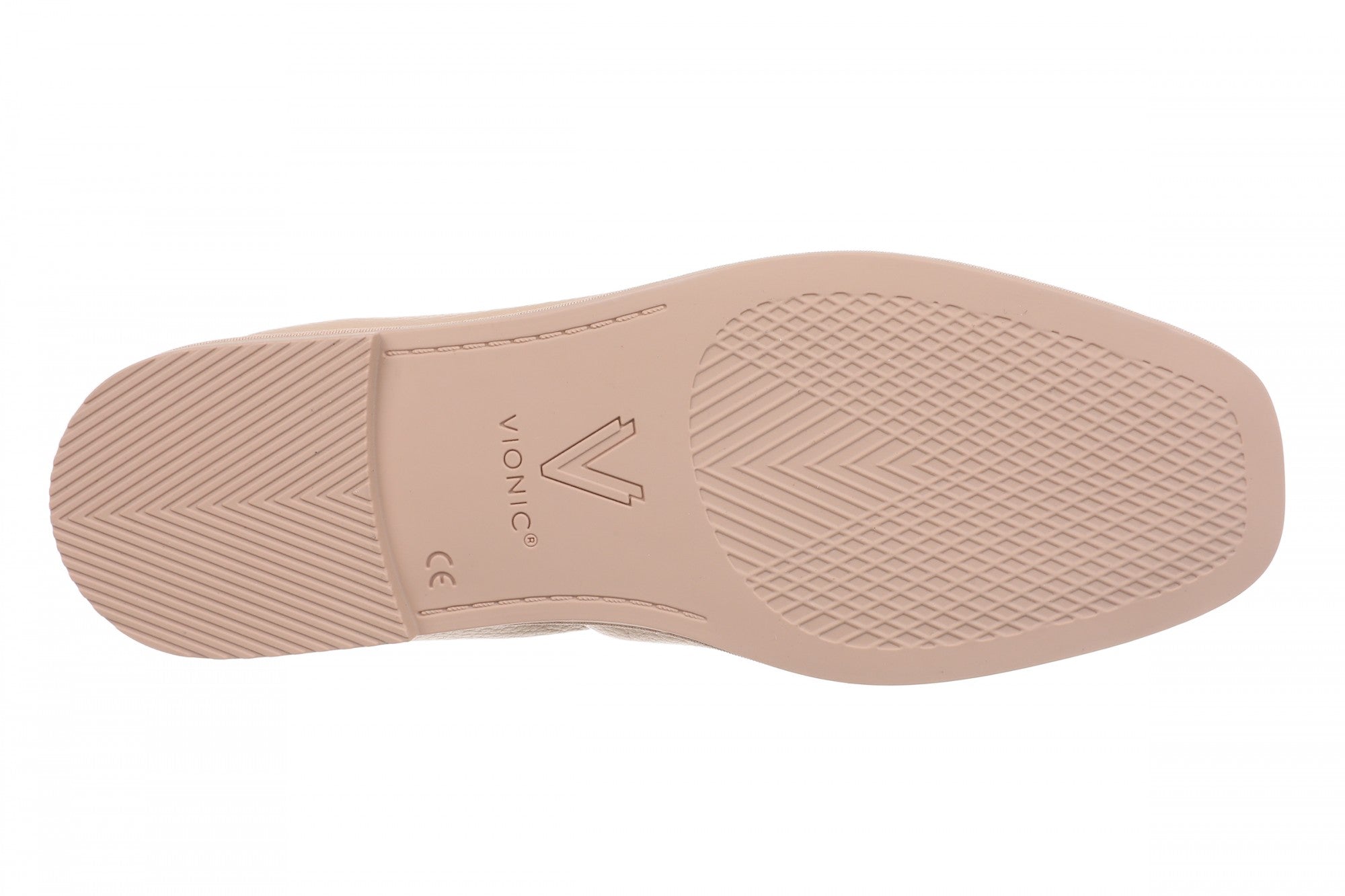 Vionic Caroll 2.0 Women's Elegant Orthotic Ballet Flat with Arch Support - Rugby Tan - Bottom