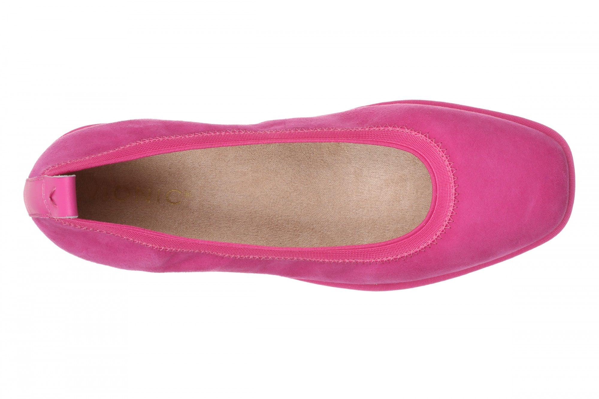 Vionic Caroll 2.0 Women's Elegant Orthotic Ballet Flat with Arch Support - Rose Violet - Top