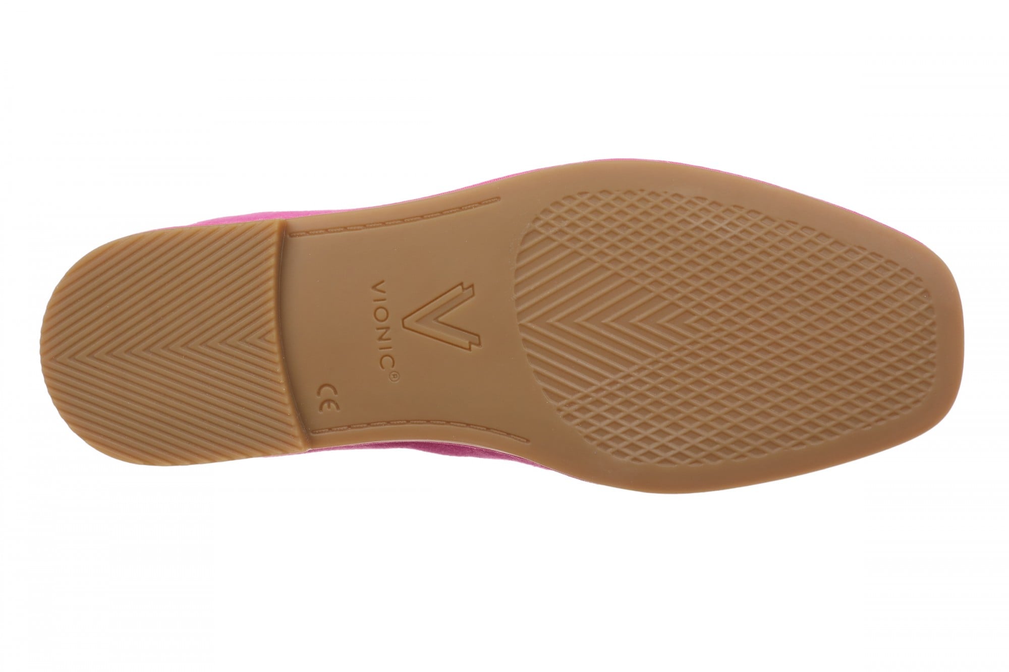 Vionic Caroll 2.0 Women's Elegant Orthotic Ballet Flat with Arch Support - Rose Violet - Bottom