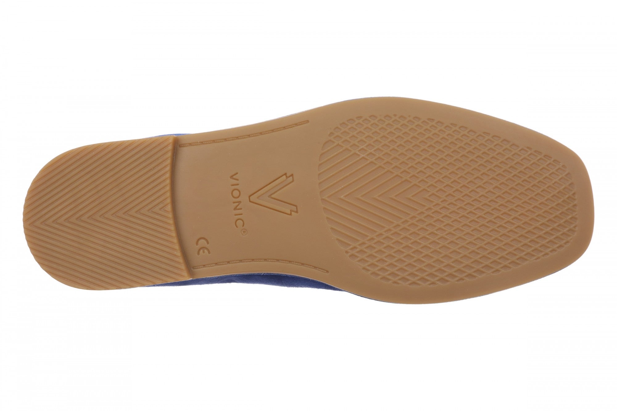 Vionic Caroll 2.0 Women's Elegant Orthotic Ballet Flat with Arch Support - Mazarine Blue - Bottom
