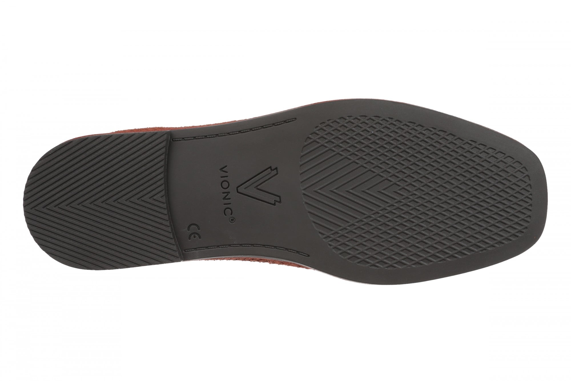 Vionic Caroll 2.0 Women's Elegant Orthotic Ballet Flat with Arch Support - Baked Clay - Bottom