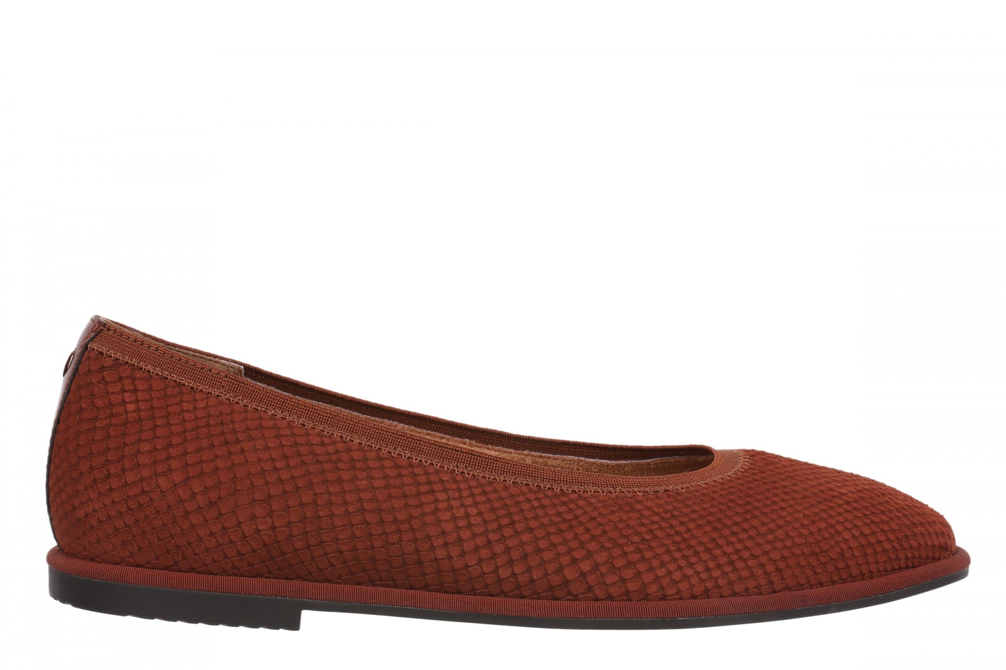 Vionic Caroll 2.0 Women's Elegant Orthotic Ballet Flat with Arch Support - Baked Clay - Lifestyle