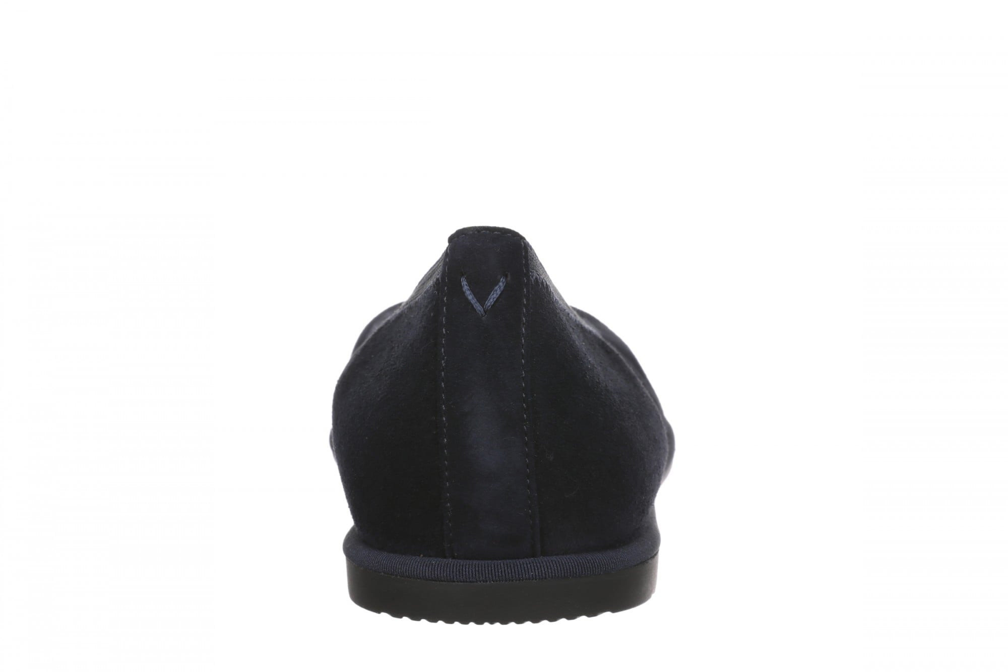 Vionic Caroll 2.0 Women's Elegant Orthotic Ballet Flat with Arch Support - Navy Blazer - Back