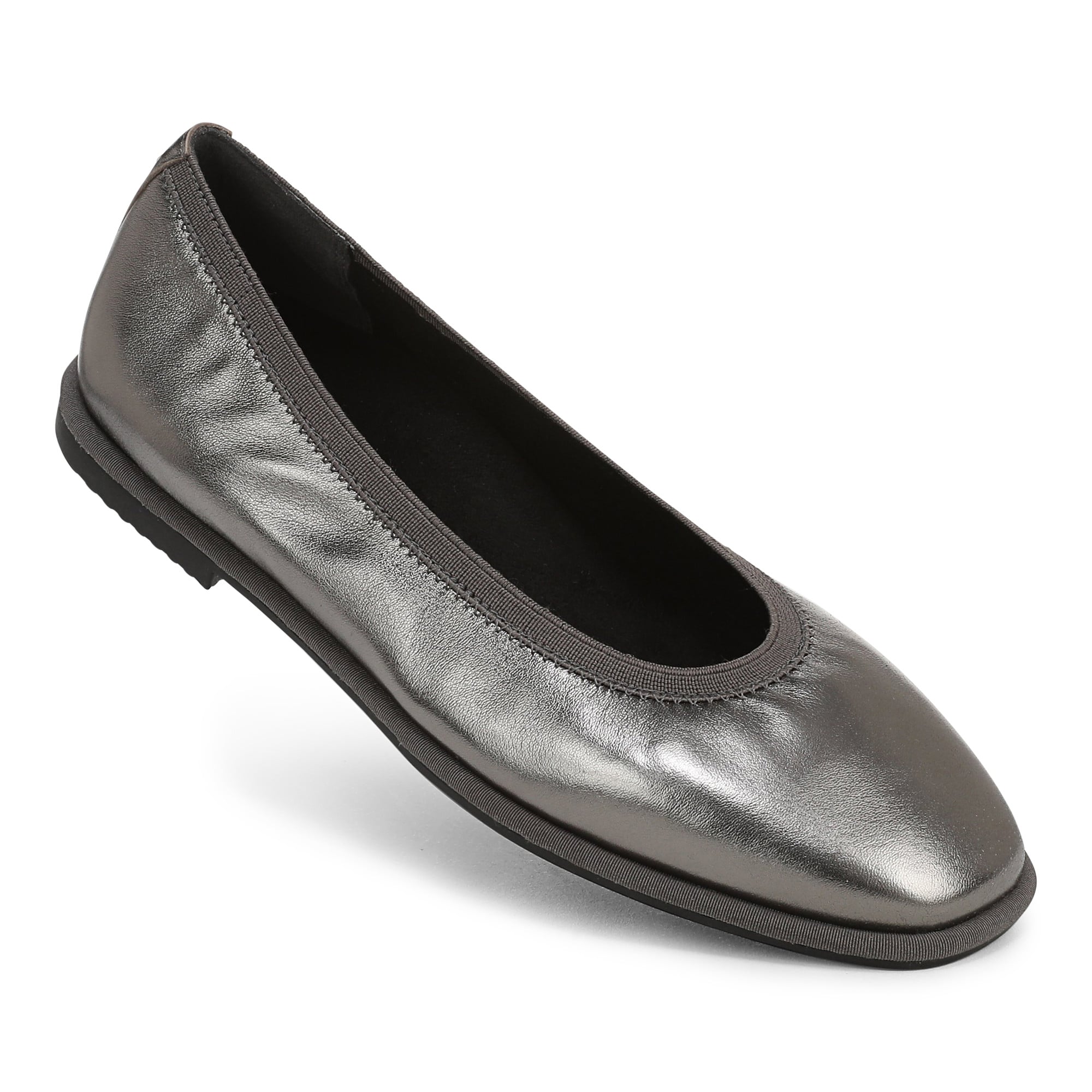 Vionic Caroll 2.0 Women's Ballet Flat - Pewter - Alternate Front Angle