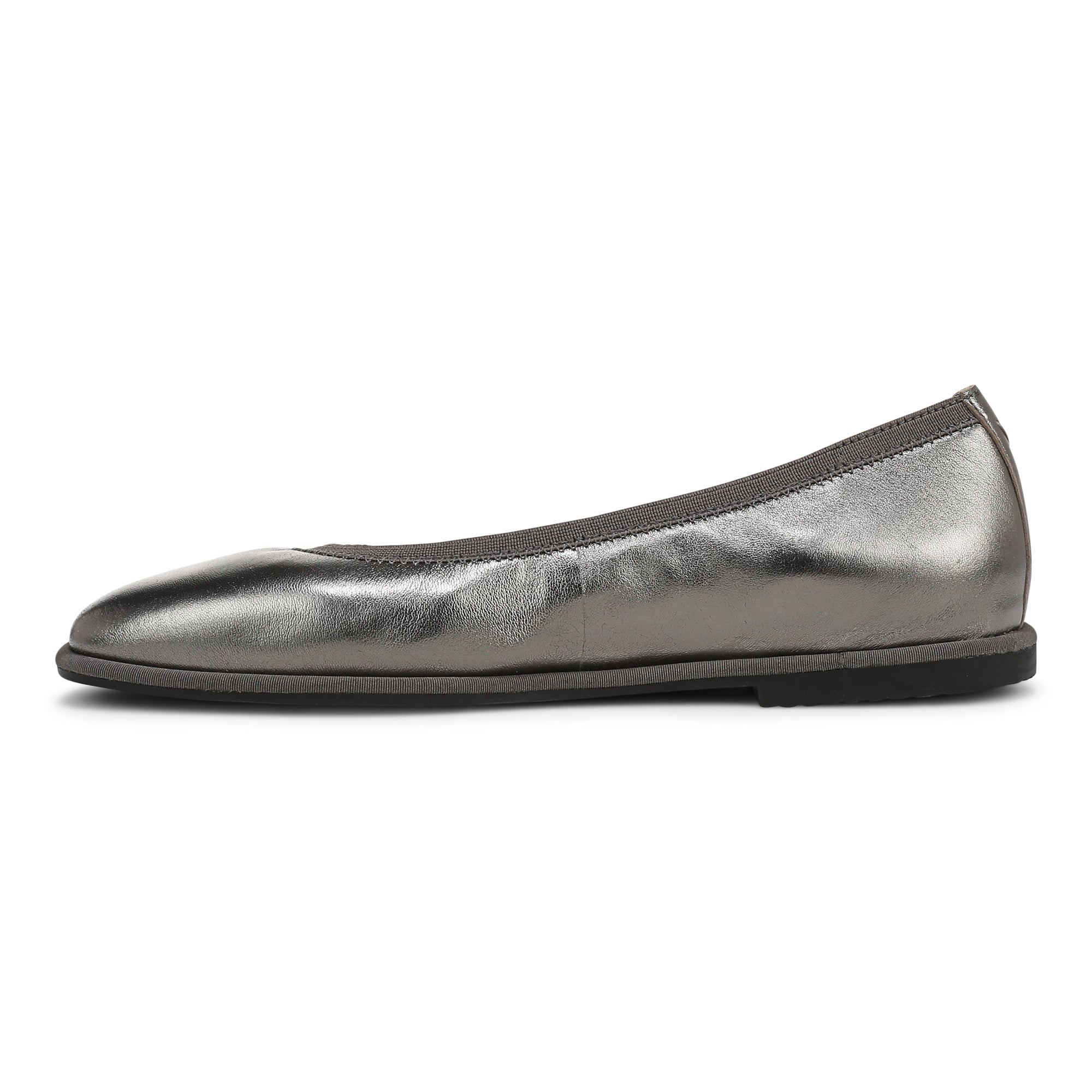 Vionic Caroll 2.0 Women's Ballet Flat - Pewter - Left Side