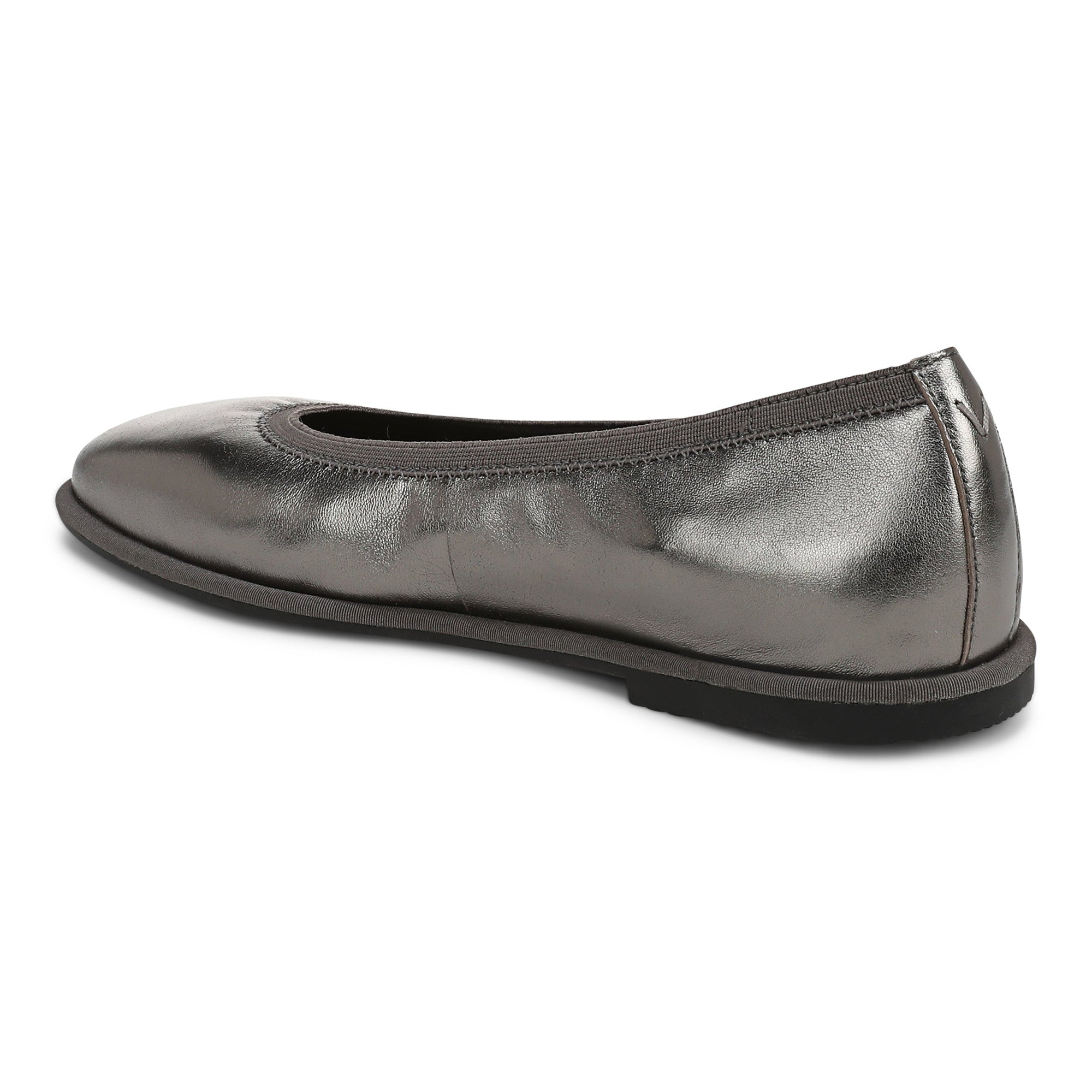 Vionic Caroll 2.0 Women's Ballet Flat - Pewter - Inside Back Quarter