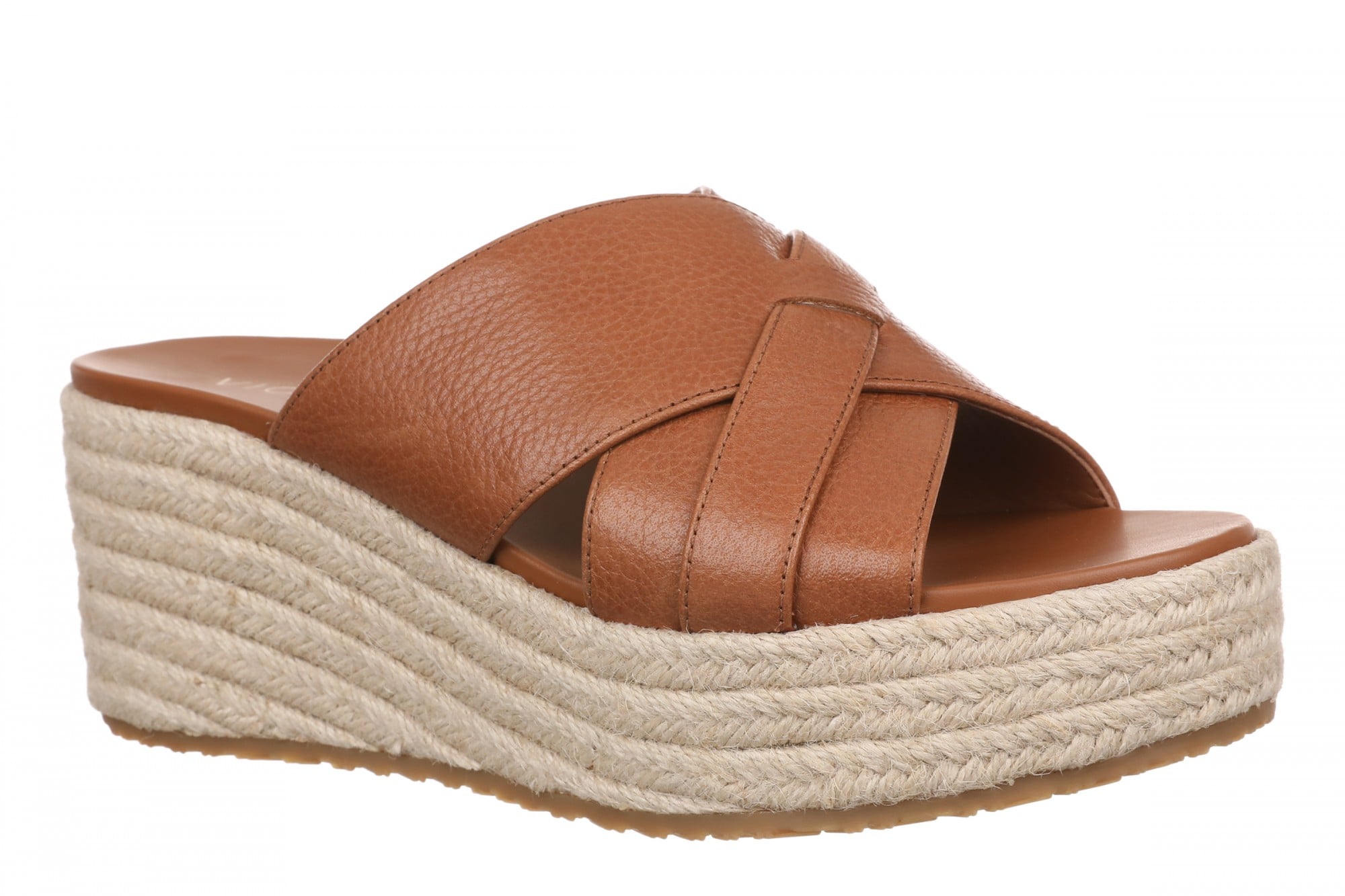 Vionic Dawn Women's Comfort Arch Support Slide Sandal in Tan