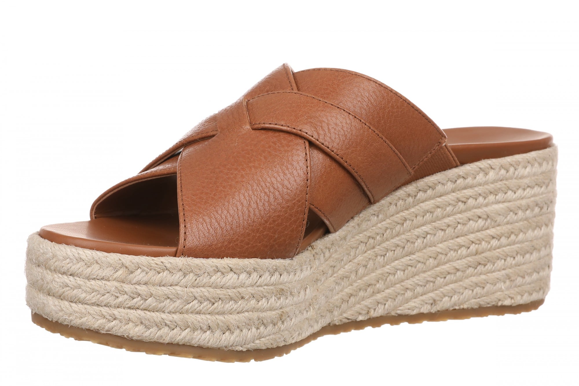 Vionic Dawn Women's Comfort Arch Support Slide Sandal - Tan - Left angle
