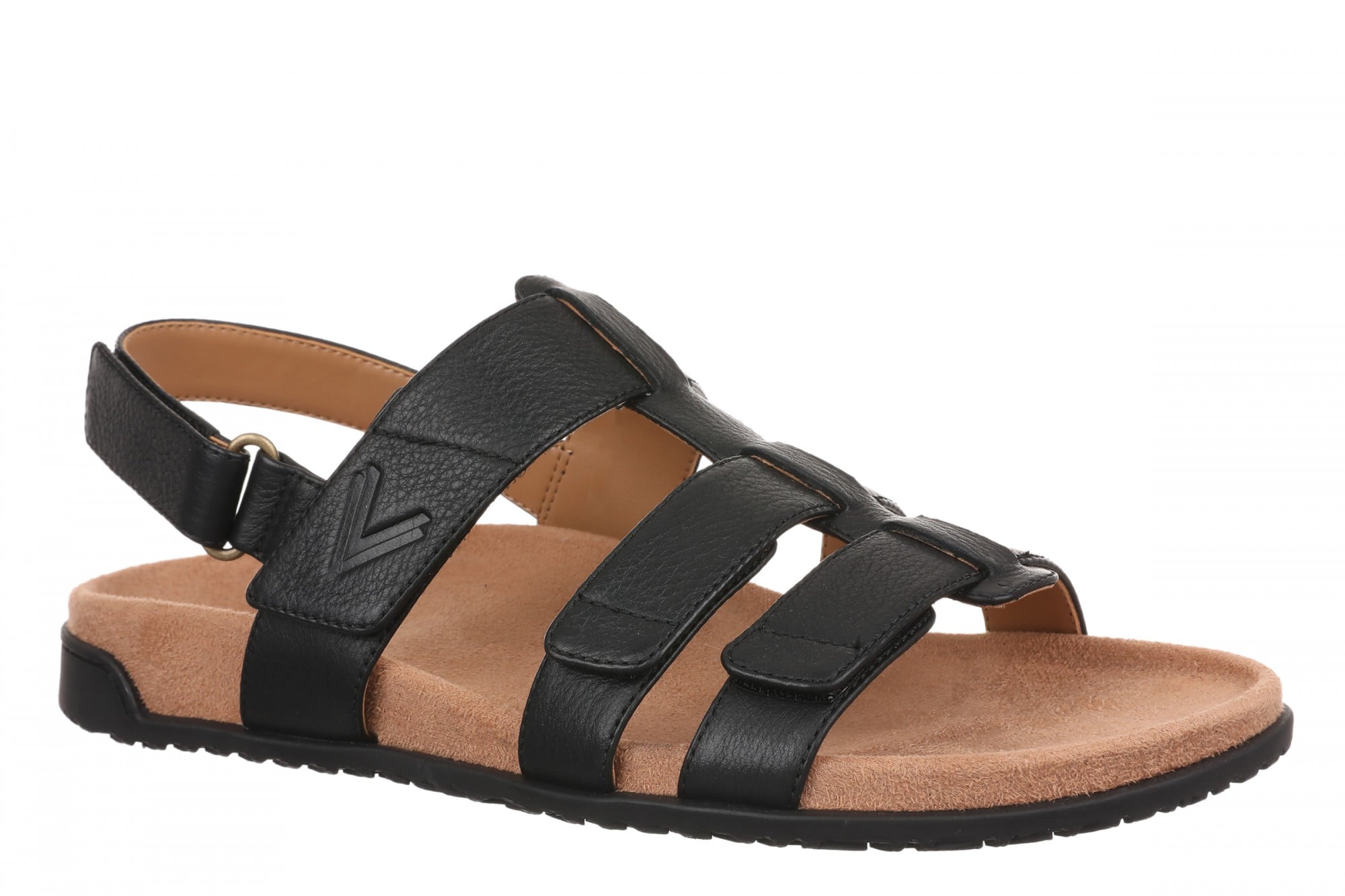 Vionic Eureka Women's Arch Support Slide Sandal in Black