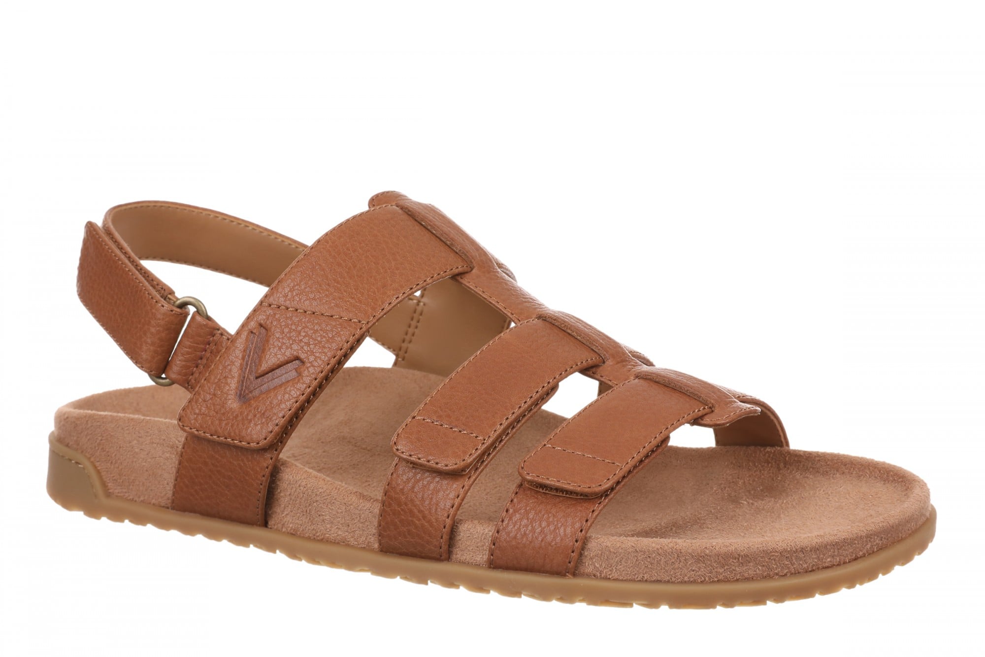 Vionic Eureka Women's Arch Support Slide Sandal in Tan