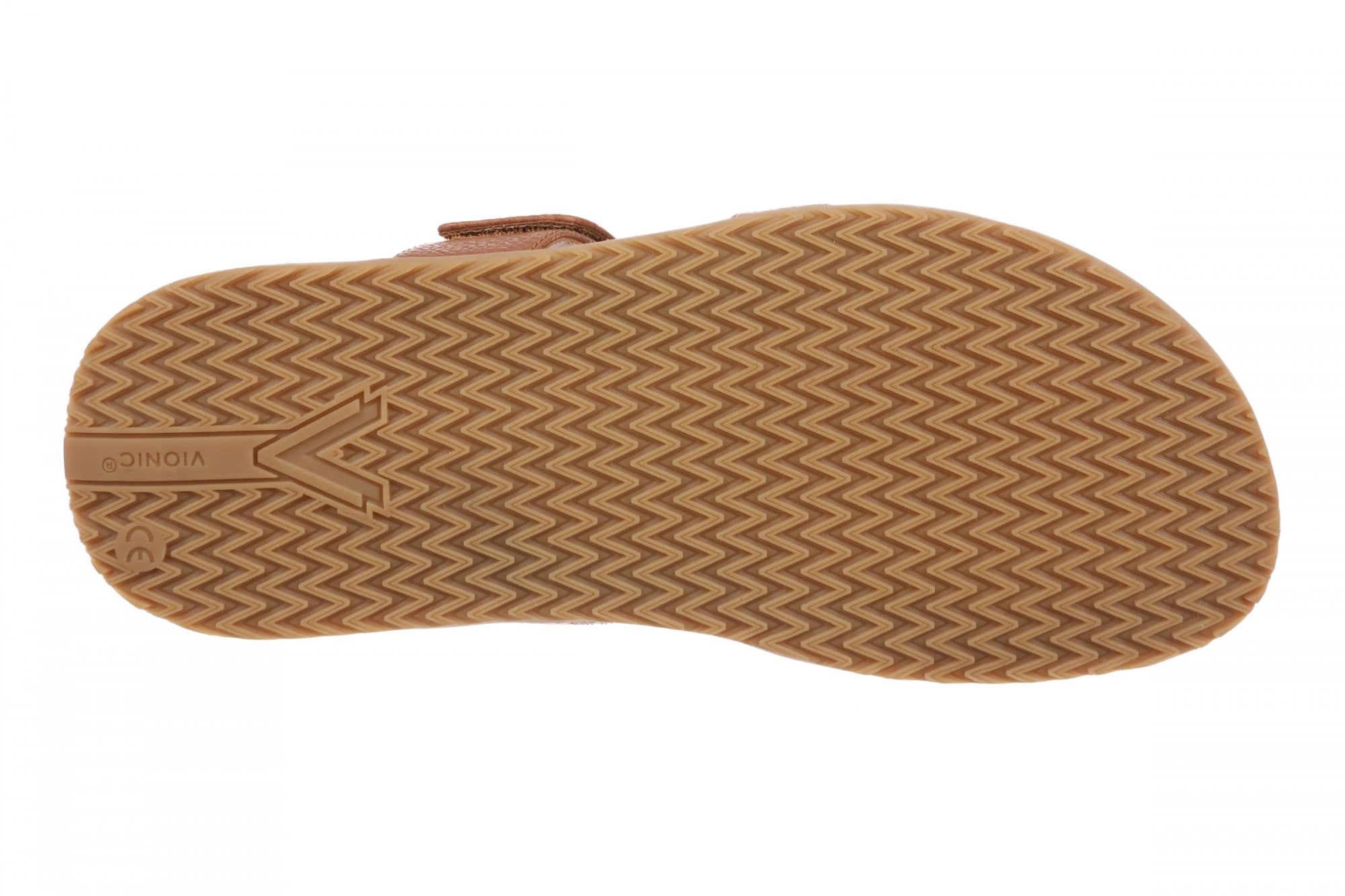 Vionic Eureka Women's Arch Support Slide Sandal - Tan - Bottom