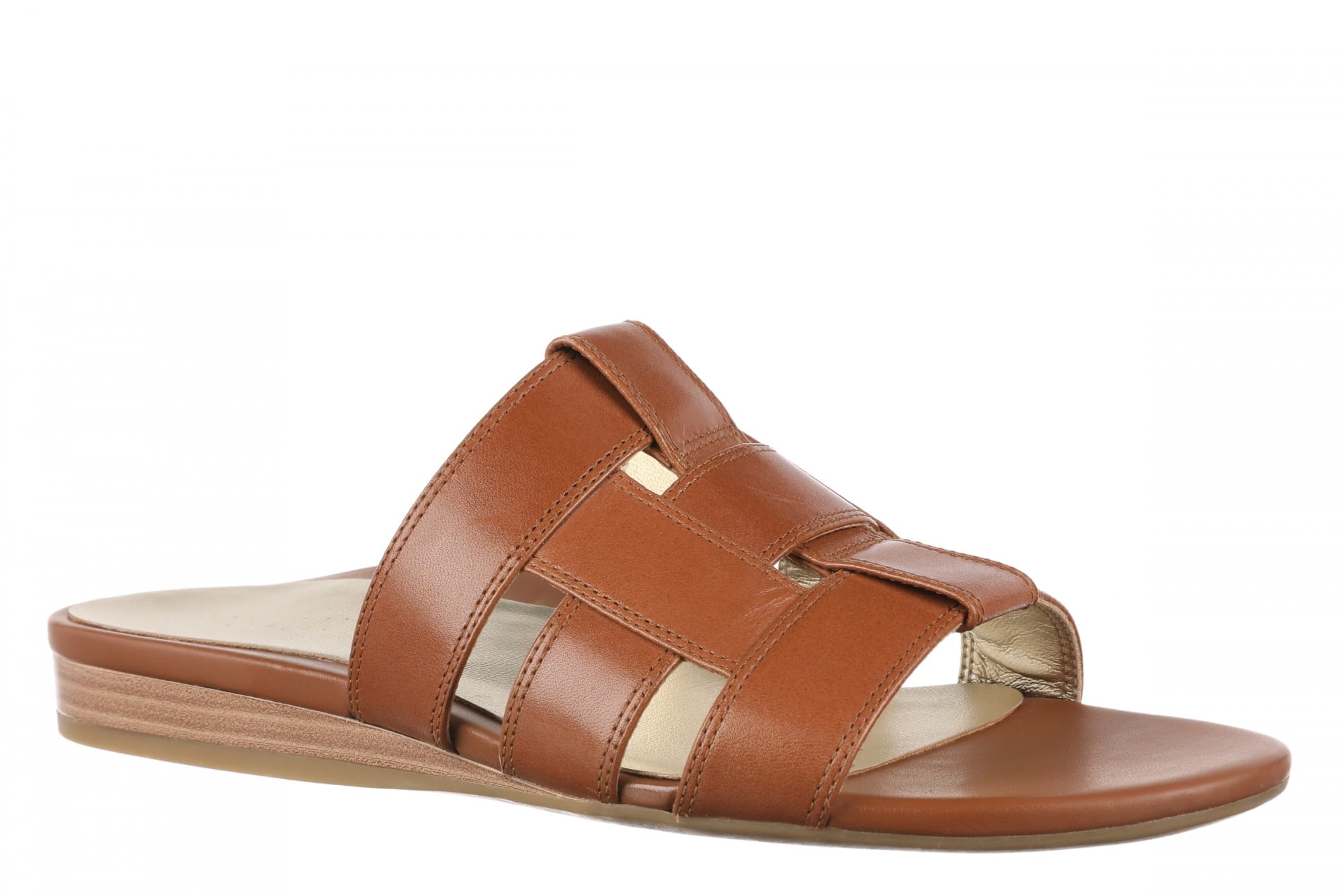 Vionic Glendora Women's Arch Support Slide Sandal in Tan
